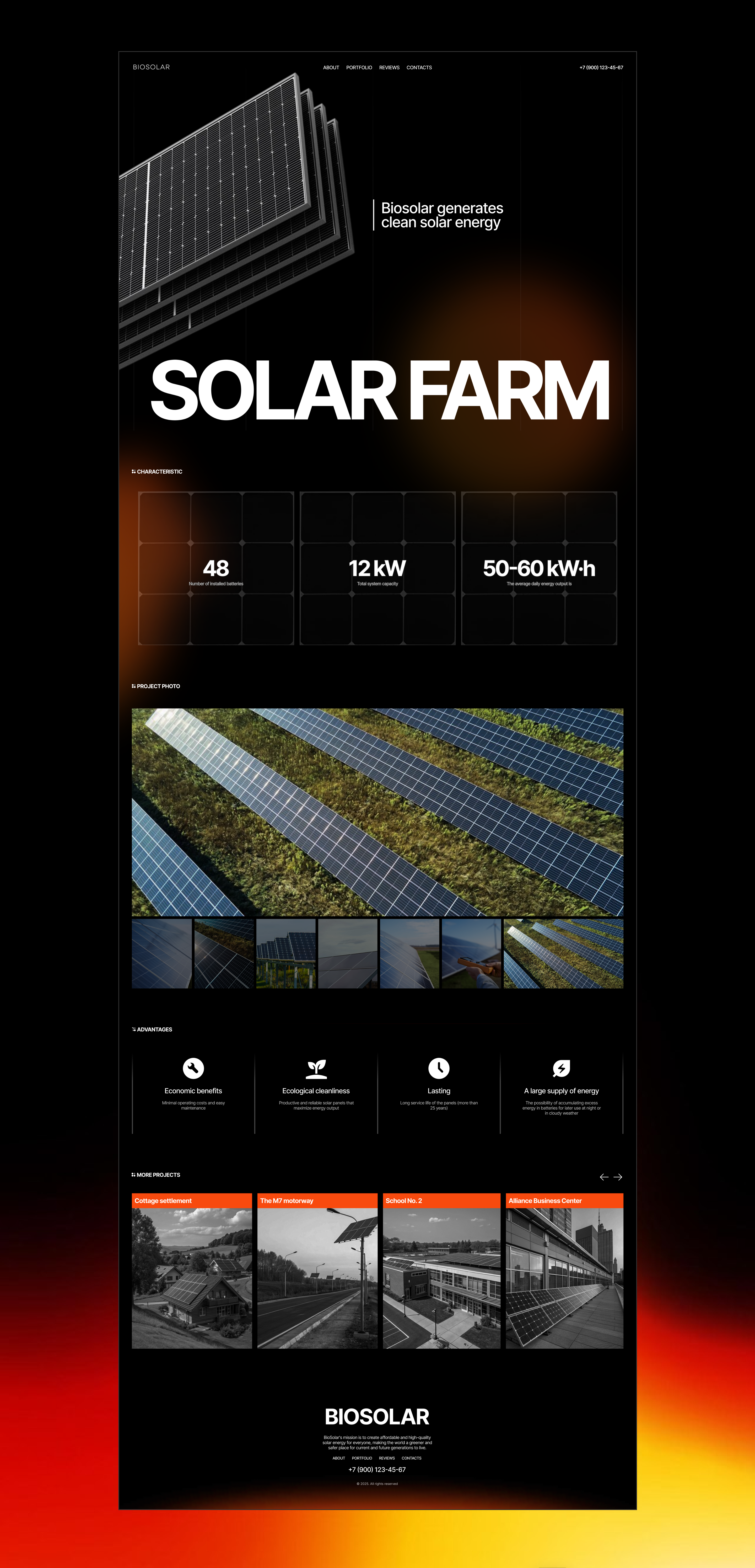 BIOSOLAR|solar panel factory — Изображение №8 — Интерфейсы на Dprofile