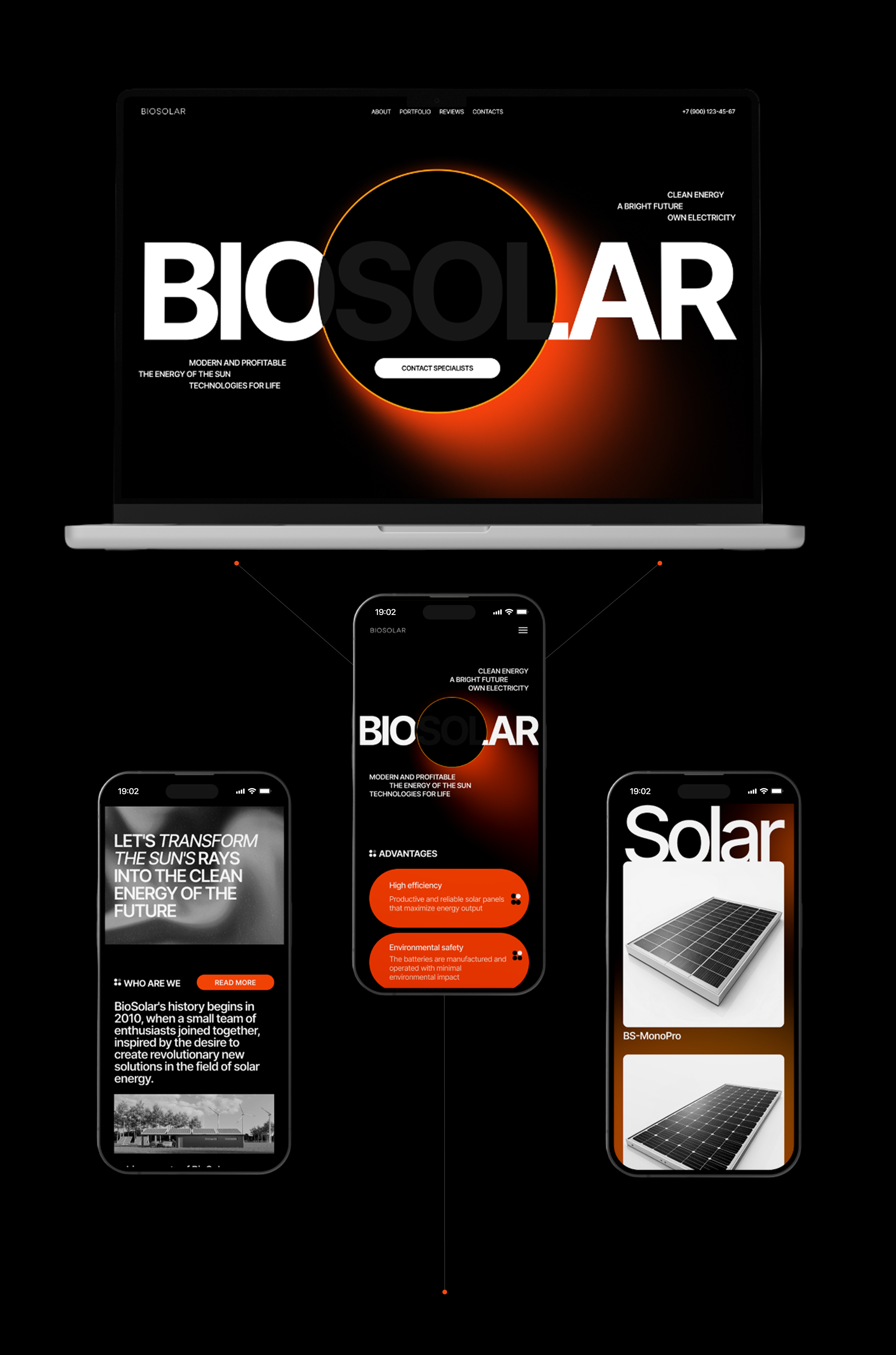 BIOSOLAR|solar panel factory — Изображение №4 — Интерфейсы на Dprofile