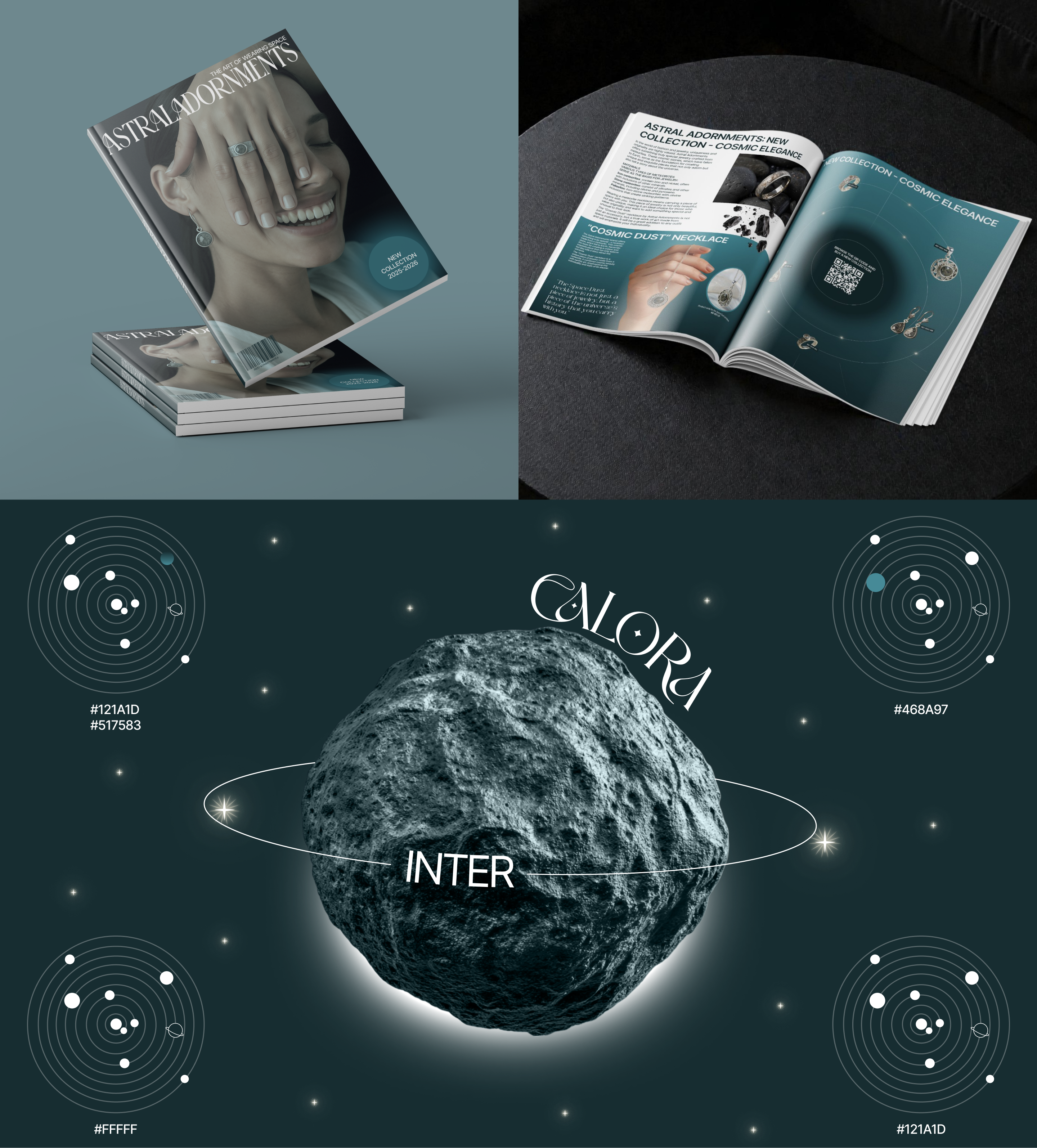 AstralAdornments | интернет-магазин украшений из метеорита — Изображение №7 — Интерфейсы, Брендинг на Dprofile