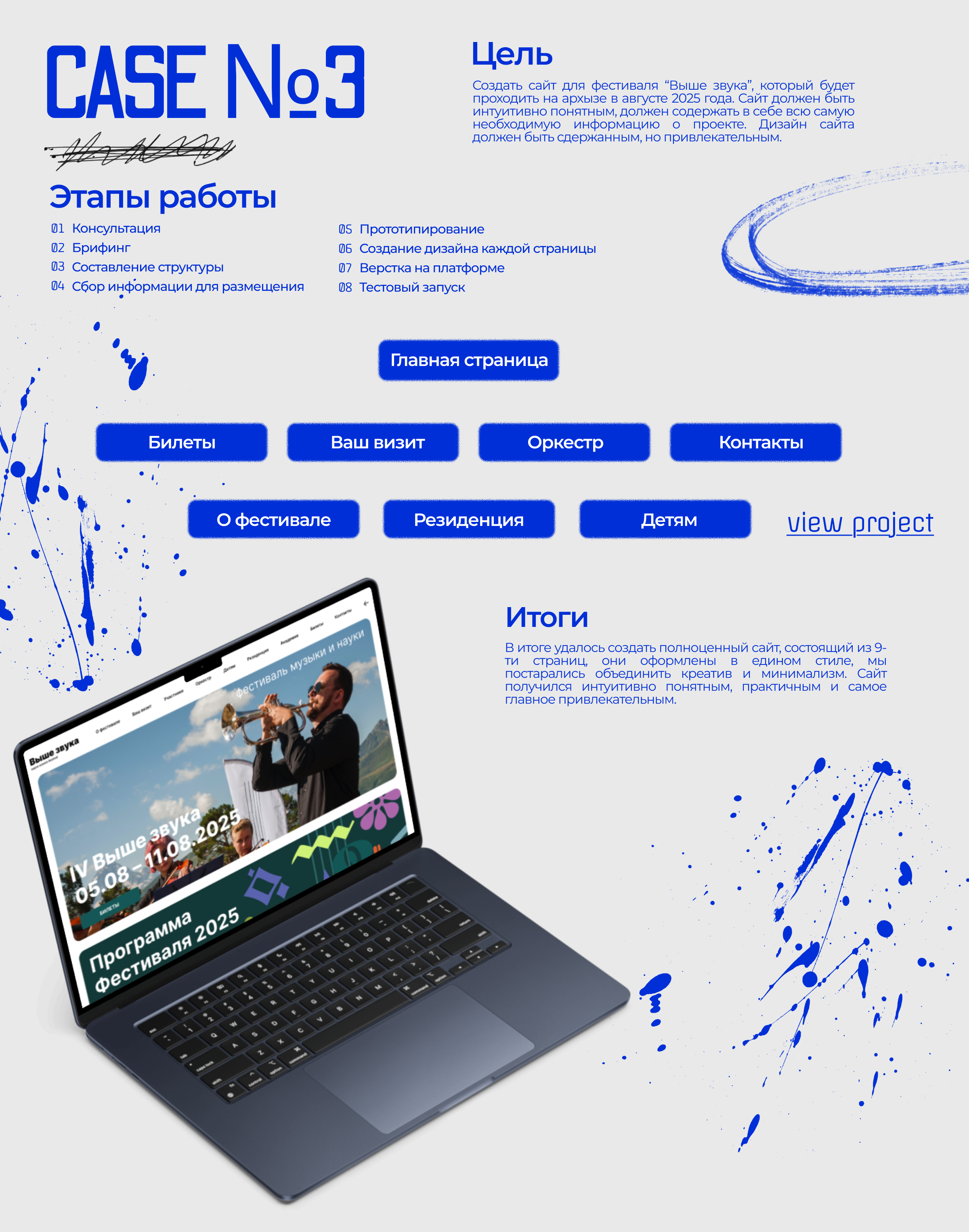 Портфолио веб-дизайнер / Portfolio web-designer — Изображение №5 — Интерфейсы на Dprofile