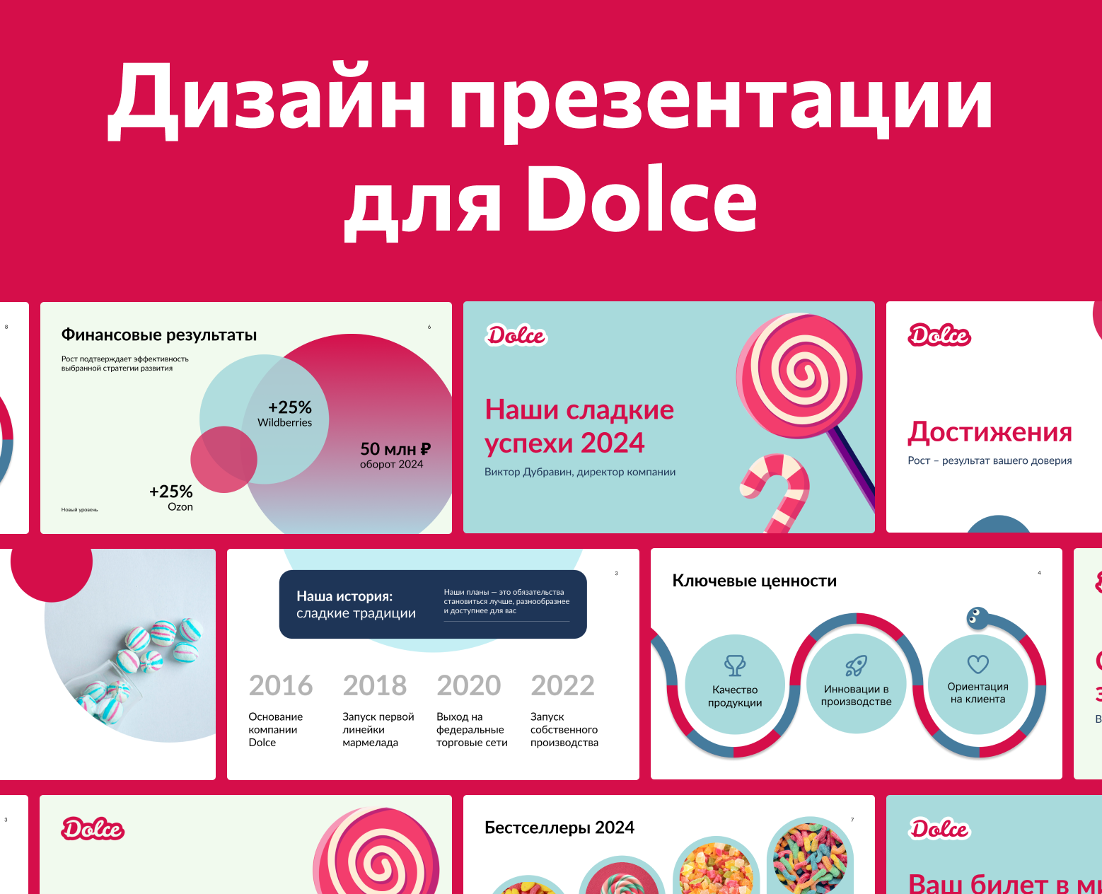 Презентация для Dolce на Dprofile
