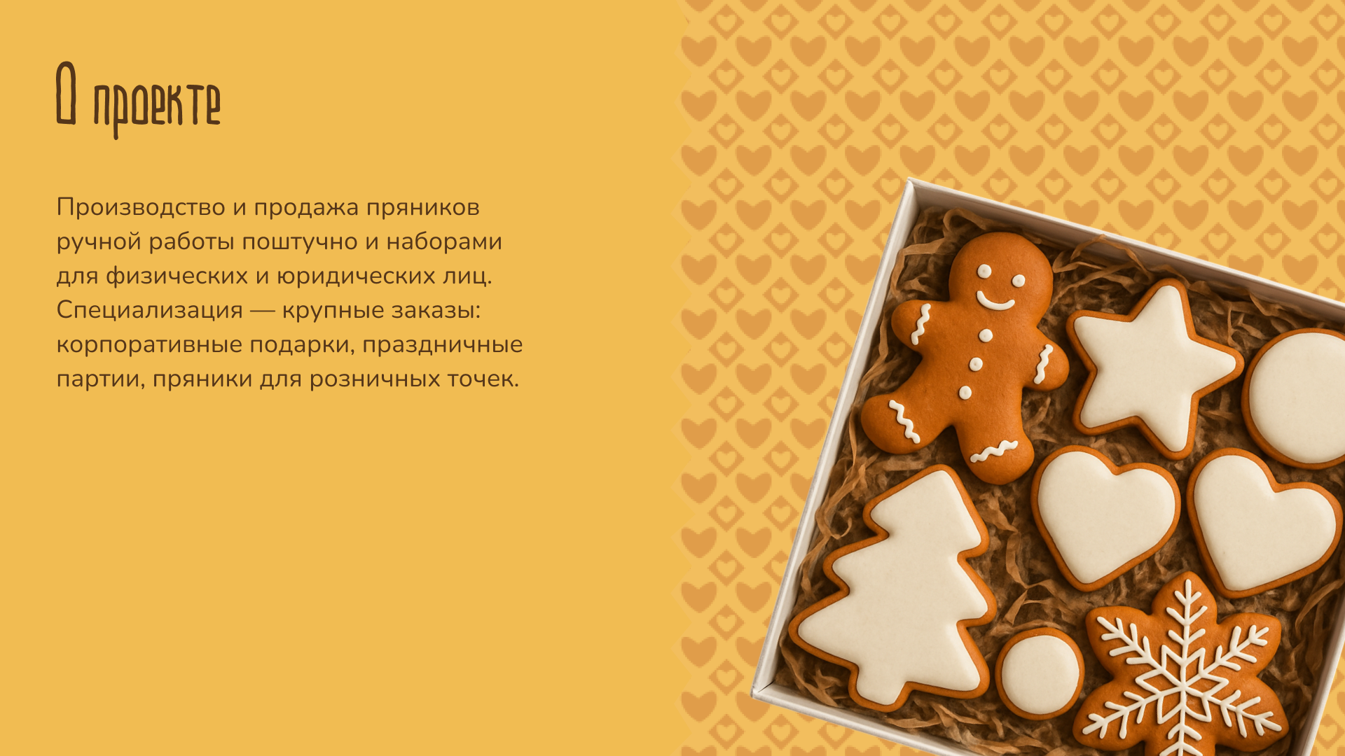 Брендинг для кондитерской компании "Пряники Shop" — Изображение №2 — Брендинг на Dprofile