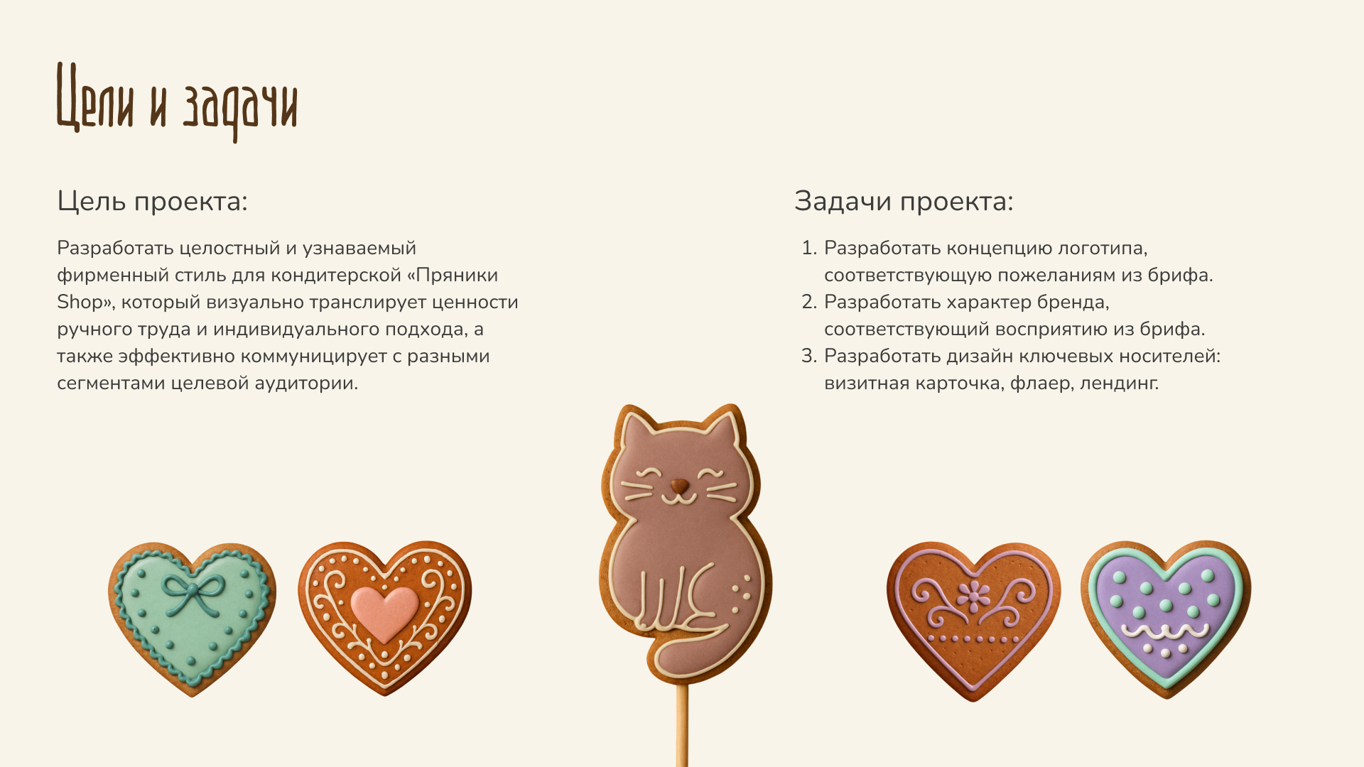 Брендинг для кондитерской компании "Пряники Shop" — Изображение №3 — Брендинг на Dprofile