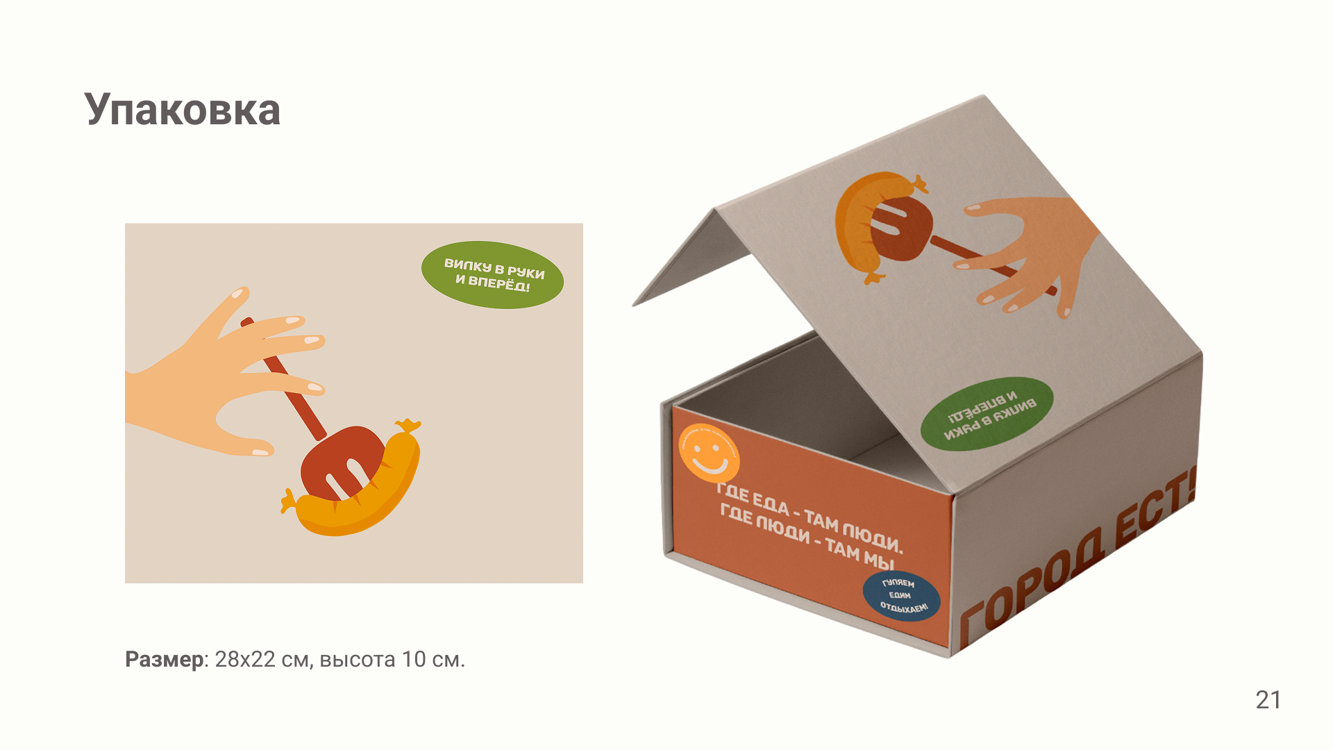 Брендинг для гастрофестиваля "Город ест" — Изображение №21 — Брендинг на Dprofile