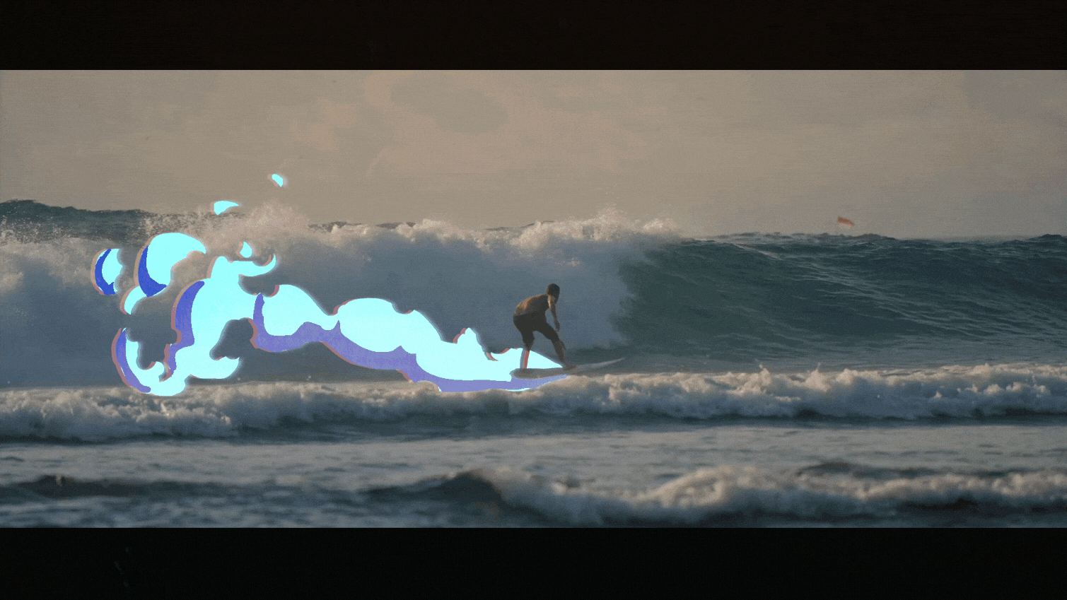 DEUS Surf Club | Promo video | VFX Effects — Изображение №5 — Анимация, Маркетинг на Dprofile