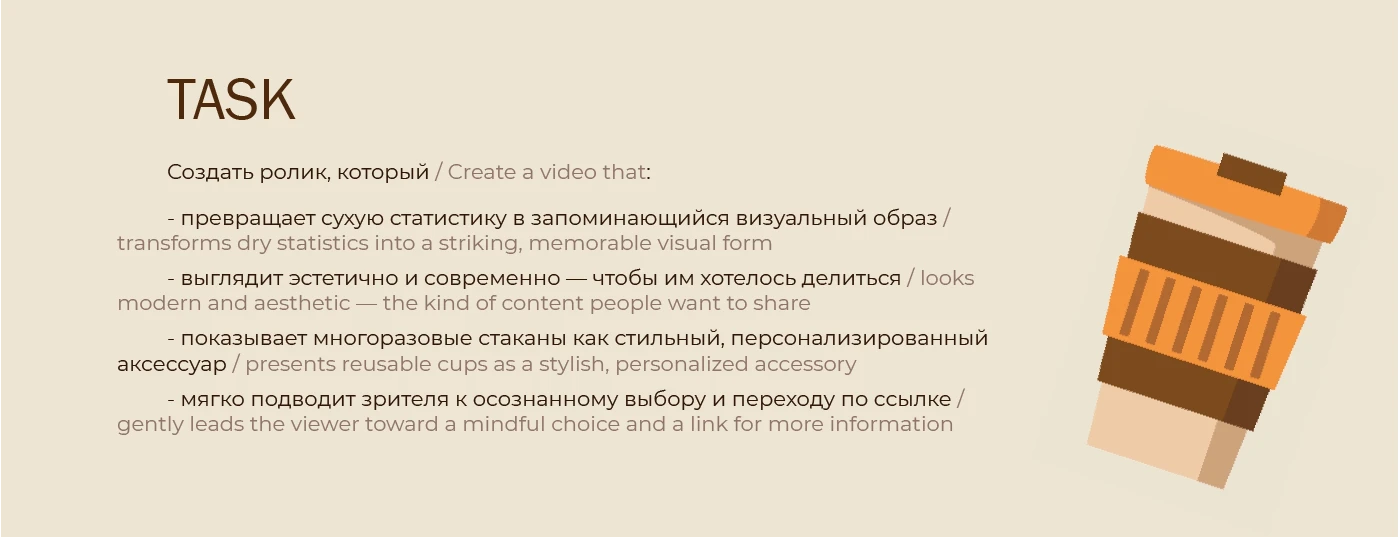 Eco Cup Switch | Social Video — Изображение №3 — Анимация, Маркетинг на Dprofile