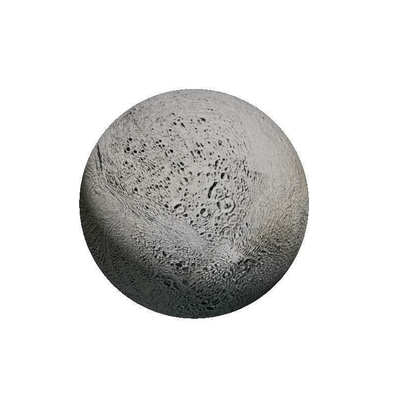 SATURN'S MOONS | full-dome projection — Изображение №5 — 3D, Анимация на Dprofile