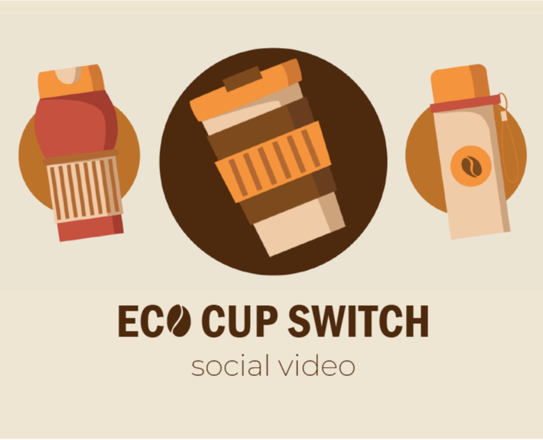 Eco Cup Switch | Social Video — Анимация, Маркетинг на Dprofile