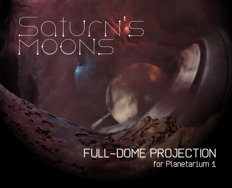 SATURN'S MOONS | full-dome projection на Dprofile