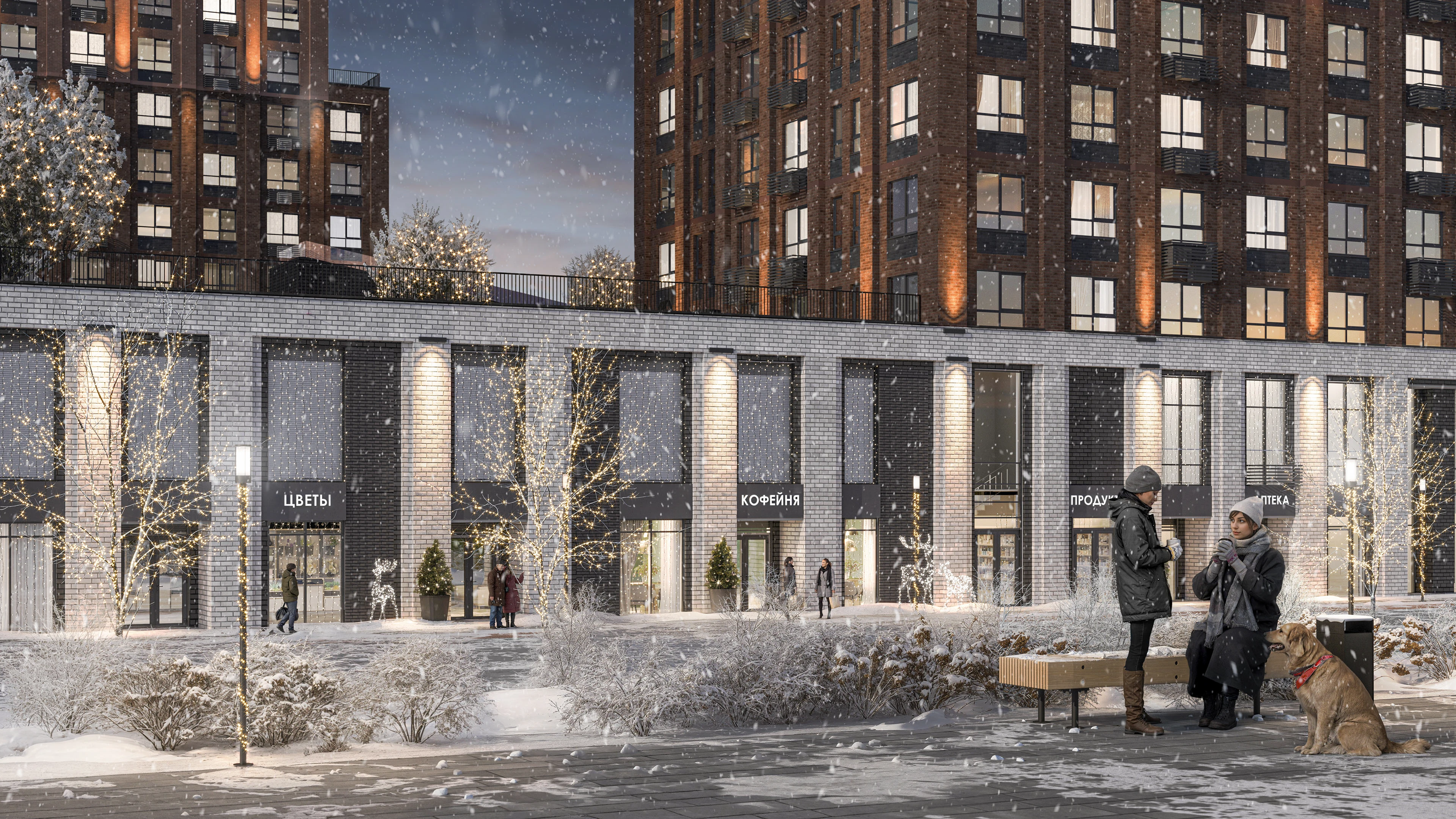 Страна девелопмент "ЖК Звёздный" — Изображение №3 — 3D на Dprofile