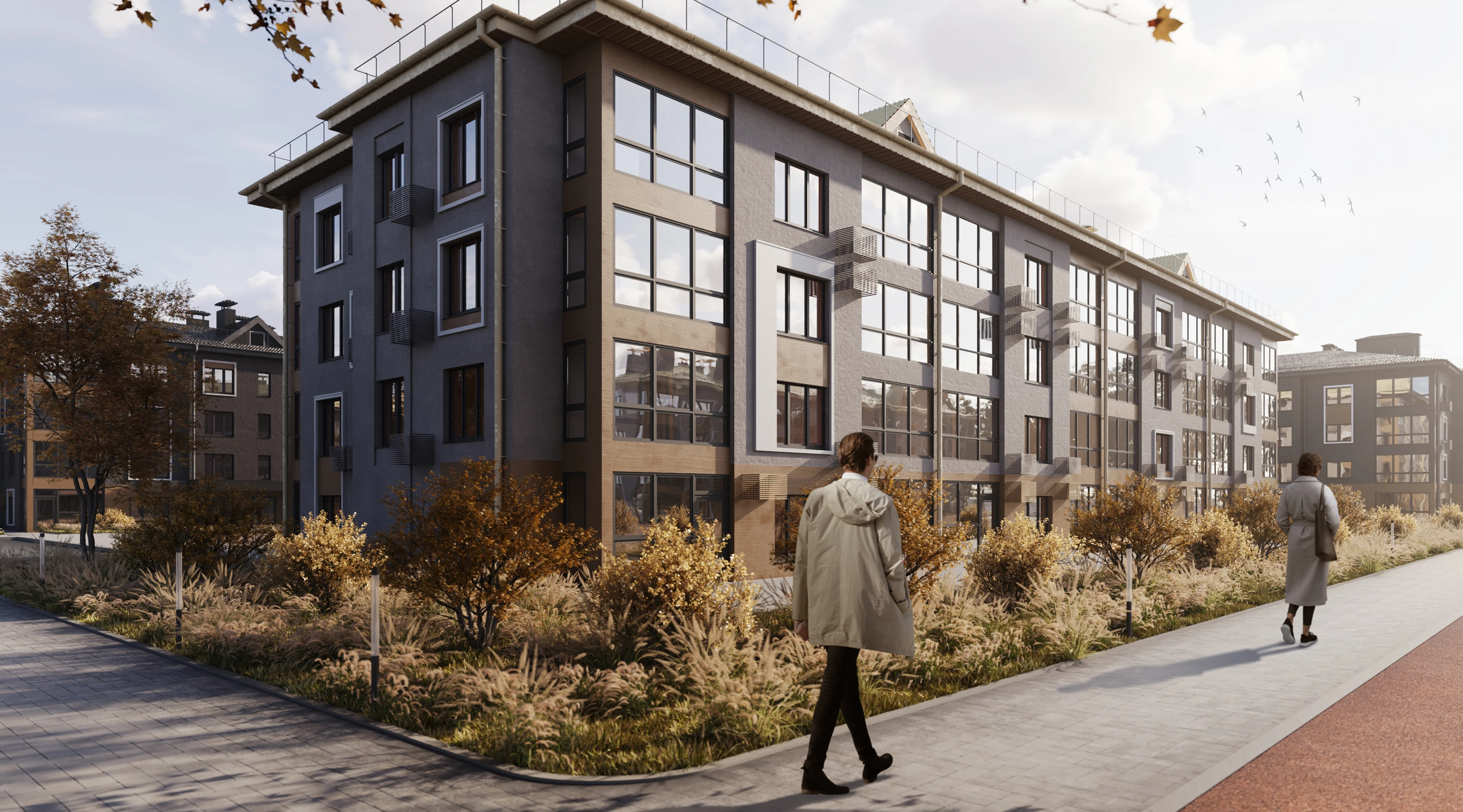 ПСК Дом девелопмент "ЖК Эклипт" — Изображение №4 — 3D на Dprofile