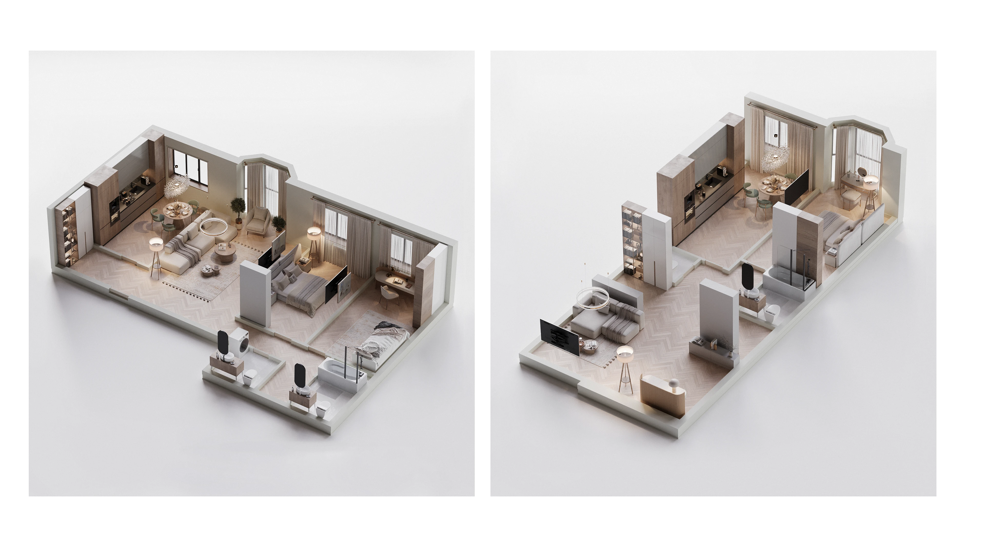 Новый Дон "ЖК Кватро" — Изображение №3 — 3D на Dprofile