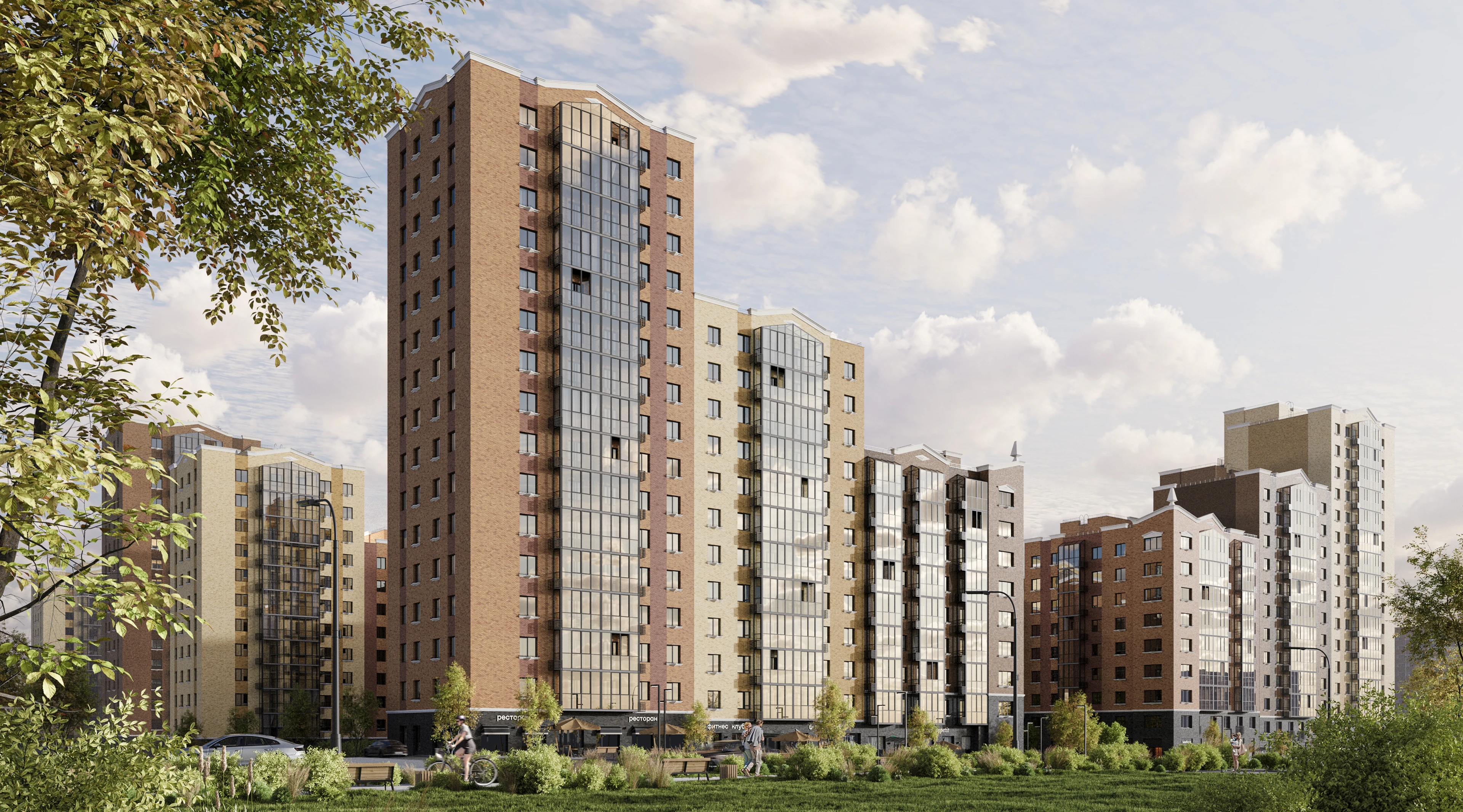 СМ Сити "ЖК Октябрьский" — Изображение №3 — 3D на Dprofile