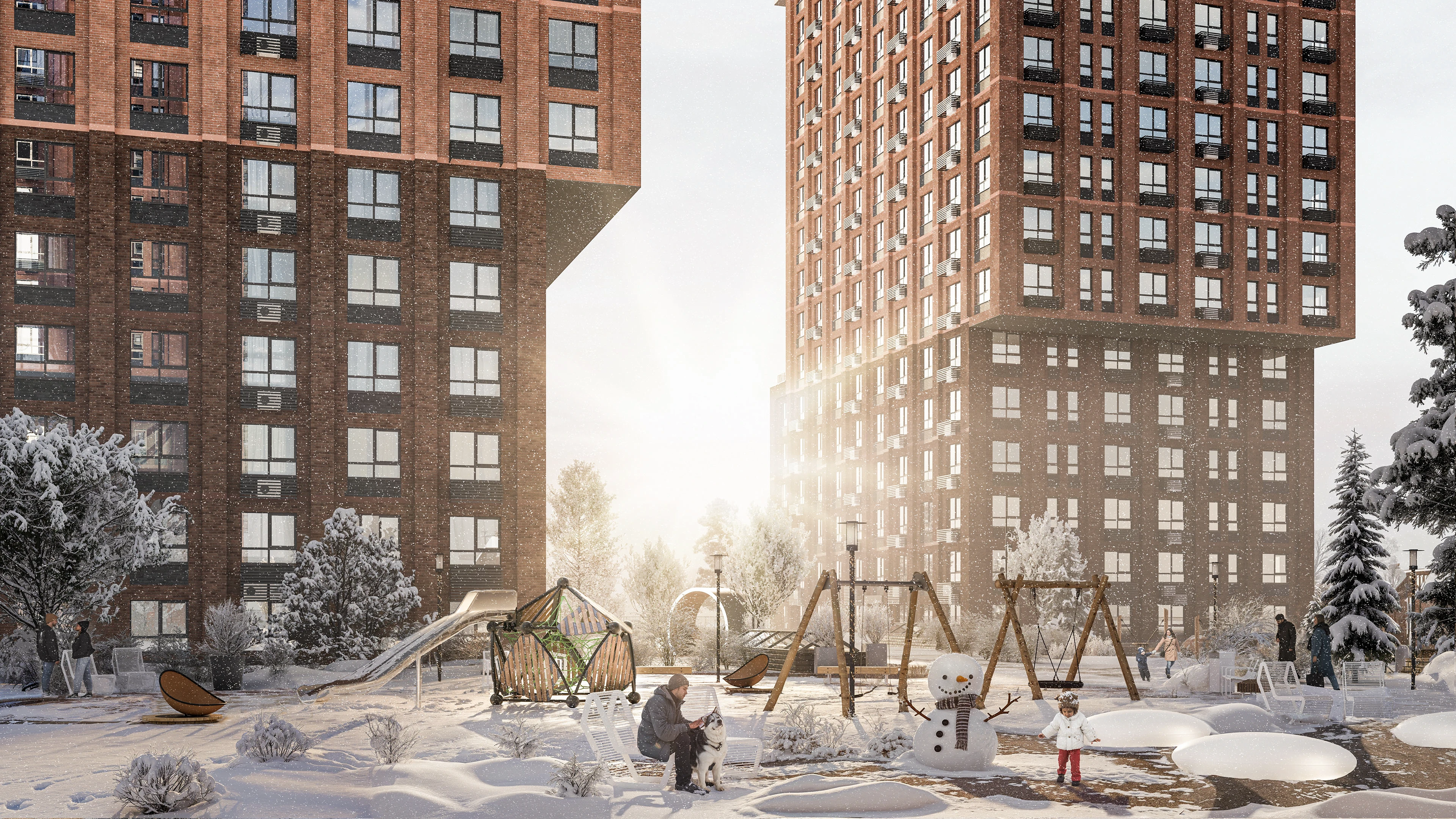 Страна девелопмент "ЖК Звёздный" — Изображение №4 — 3D на Dprofile