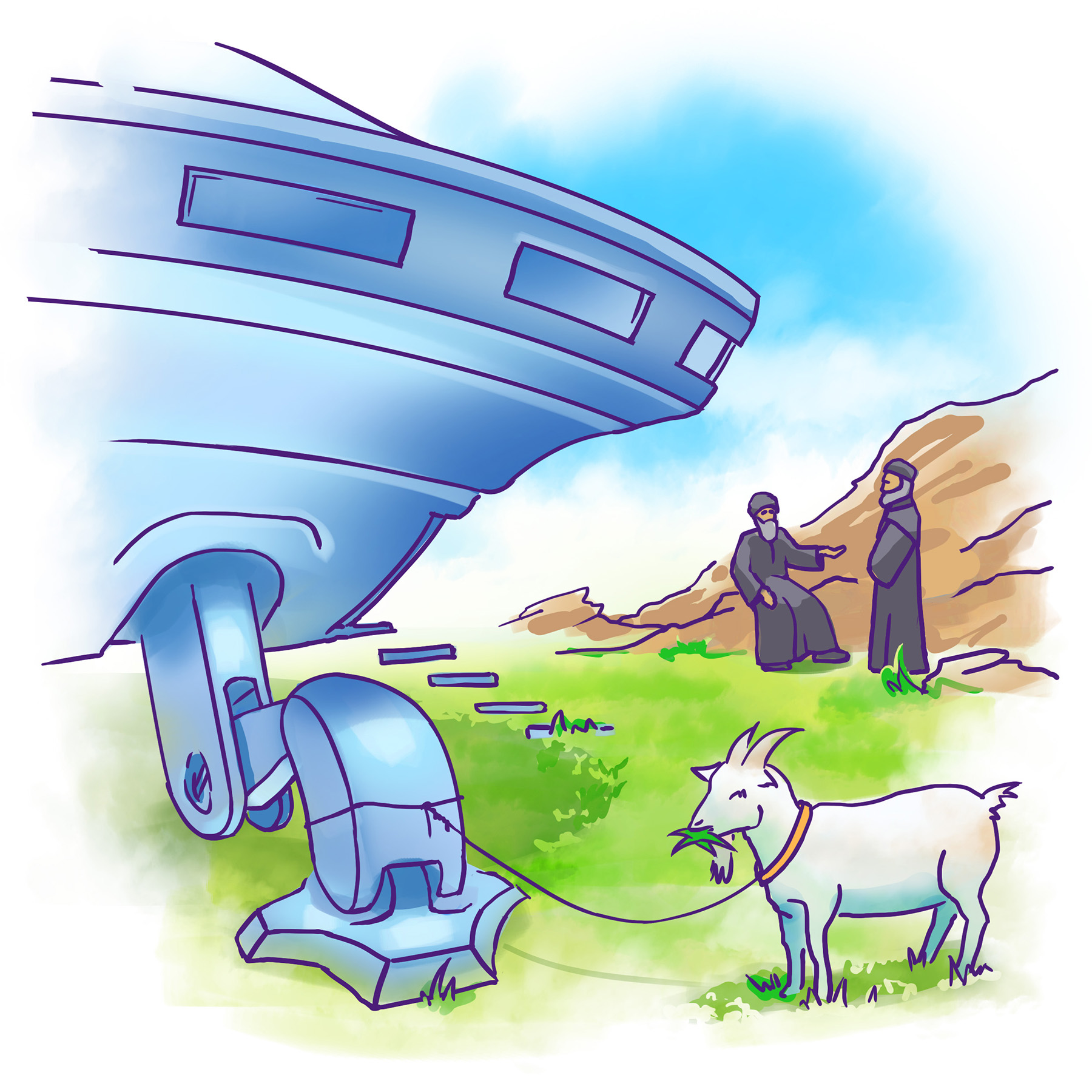 Причастие | Книга сказок С. Кунах — Изображение №9 — Иллюстрация, Графика на Dprofile