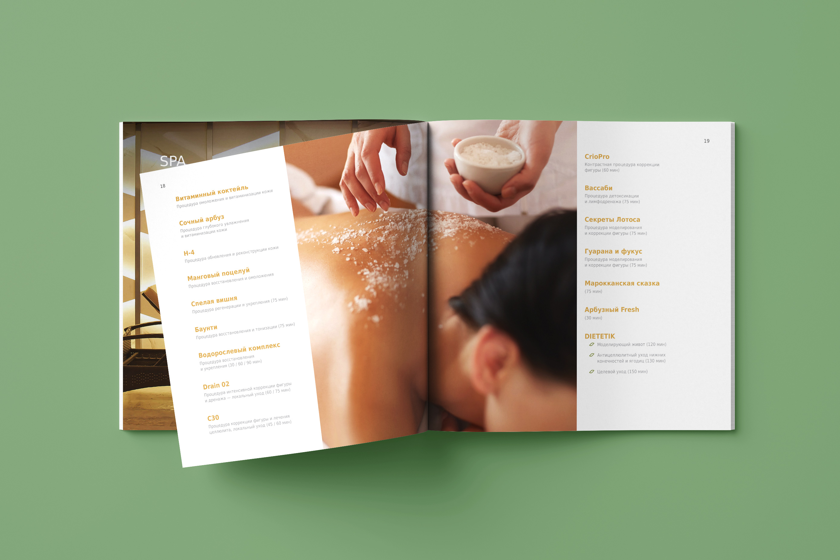 Каталоги медицинских и SPA-услуг санатория Арника — Изображение №10 — Графика на Dprofile