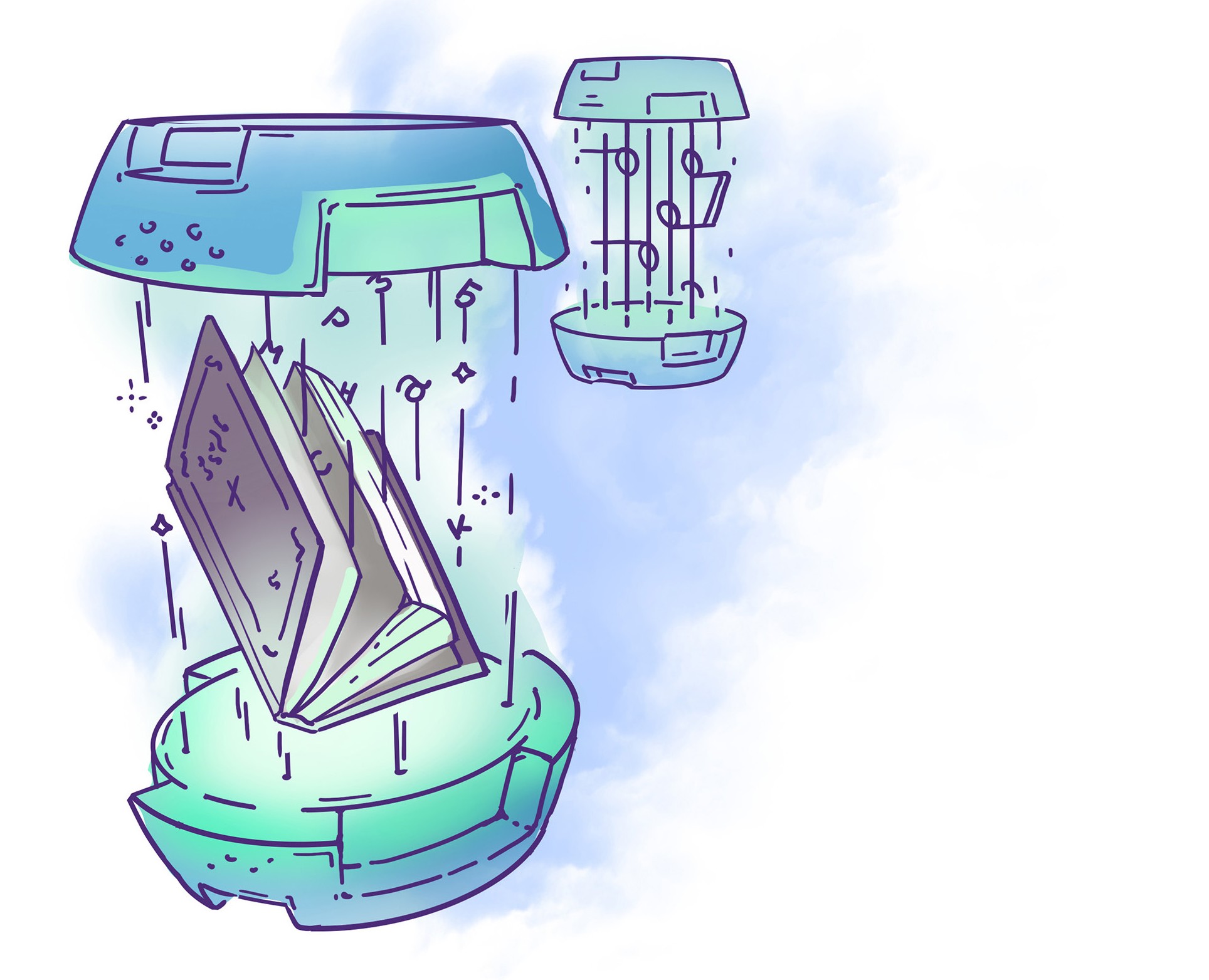 Причастие | Книга сказок С. Кунах — Иллюстрация, Графика на Dprofile