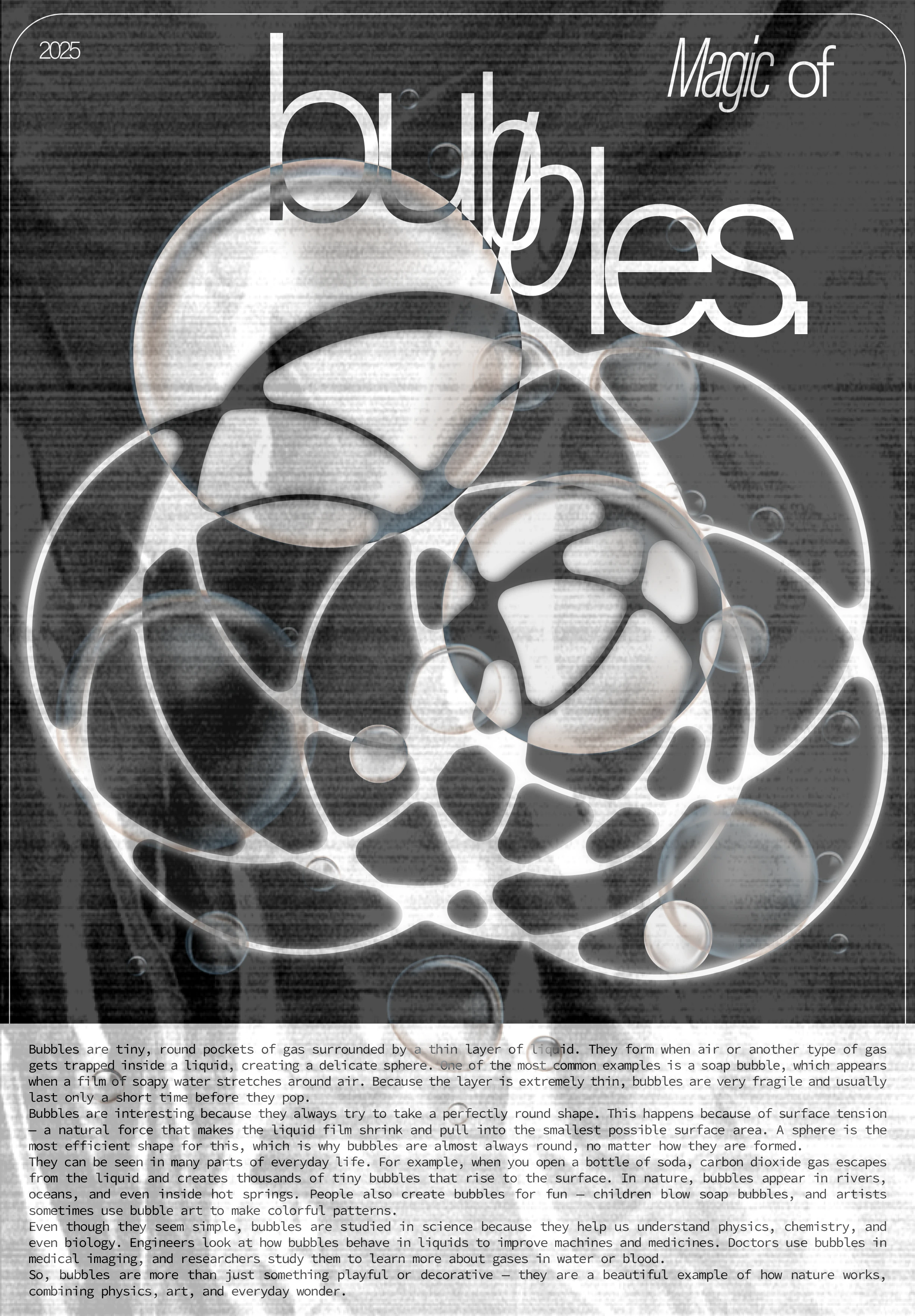 Магия пузырей | Постер — Изображение №5 — Графика на Dprofile