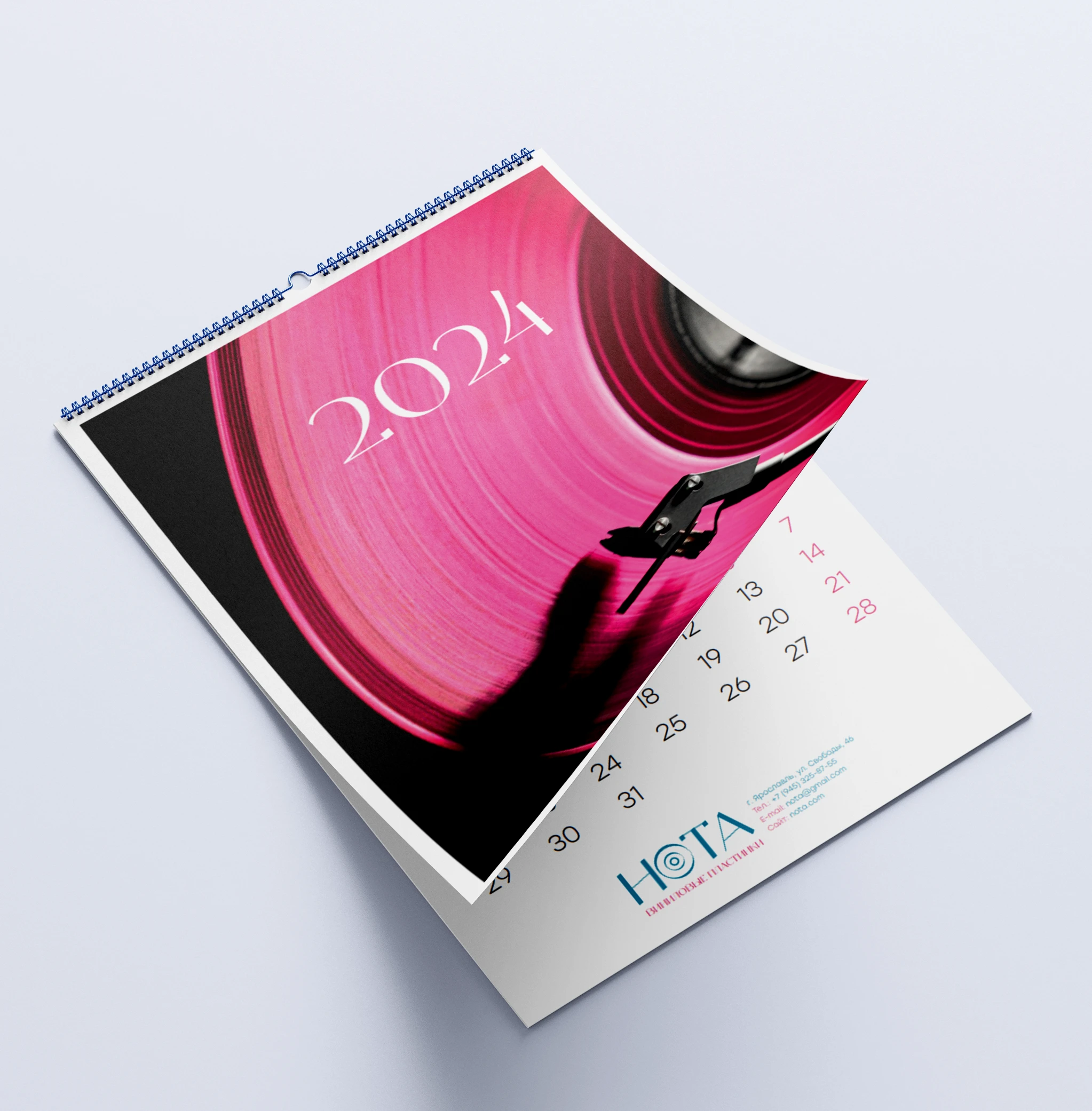 НОТА | Брендинг для магазина виниловых пластинок — Изображение №6 — Брендинг на Dprofile