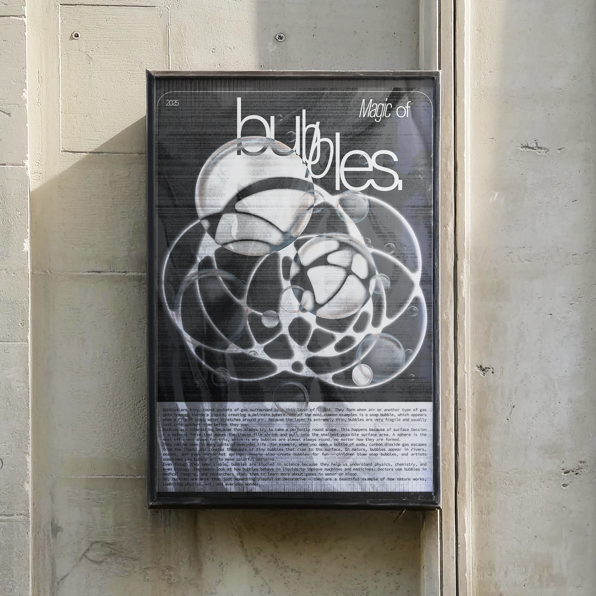 Магия пузырей | Постер — Изображение №6 — Графика на Dprofile