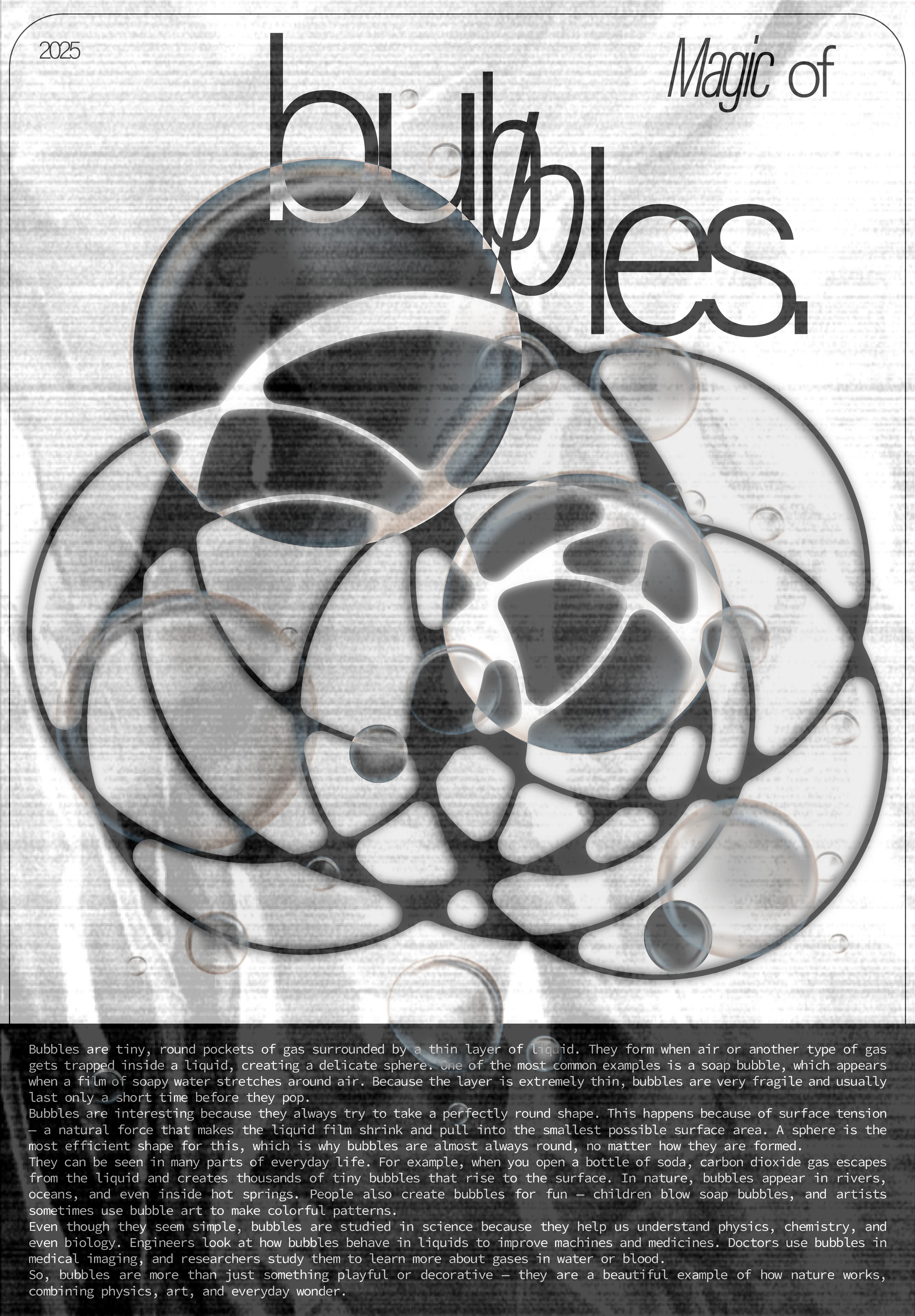 Магия пузырей | Постер — Изображение №3 — Графика на Dprofile