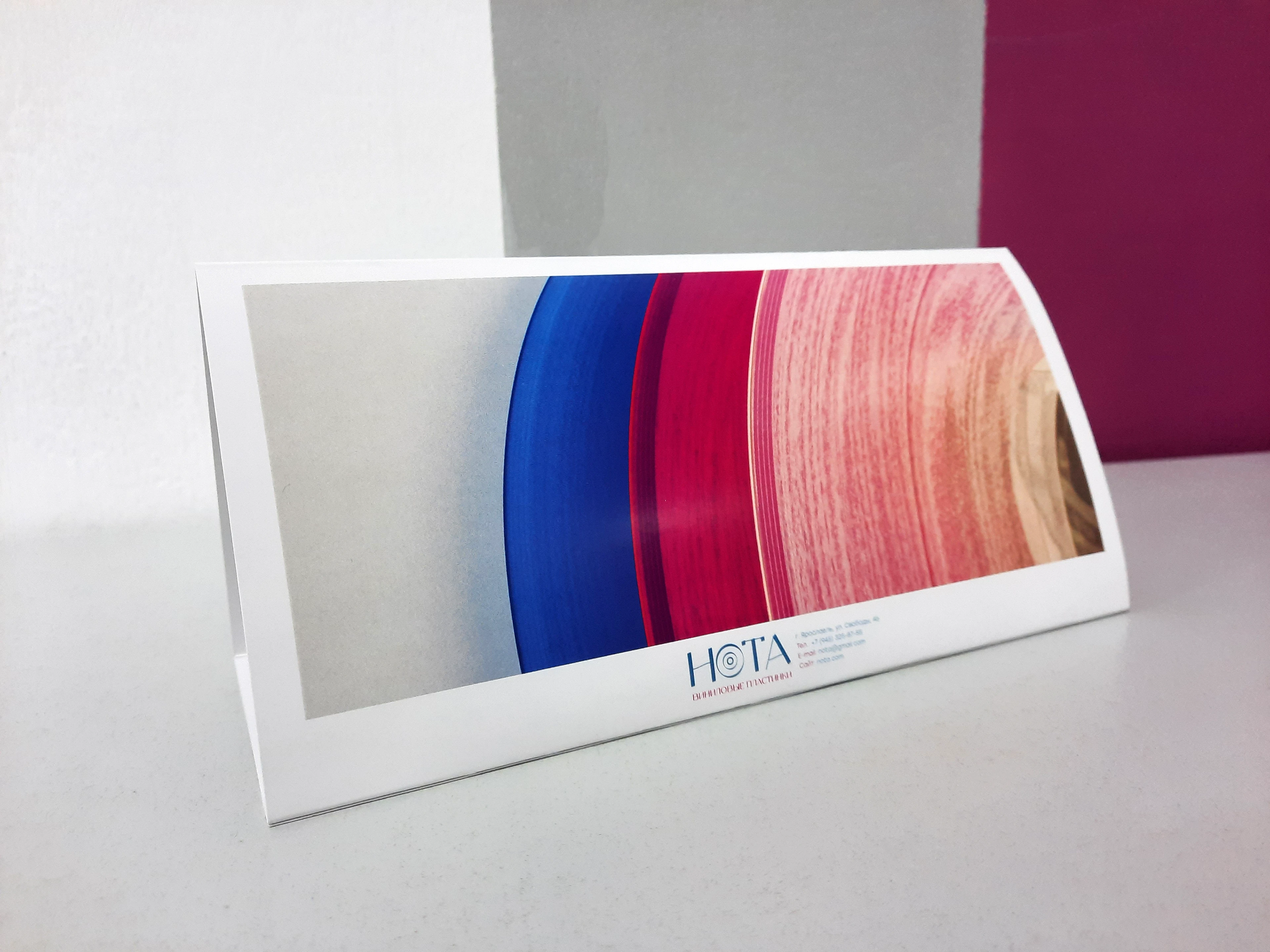 НОТА | Брендинг для магазина виниловых пластинок — Изображение №9 — Брендинг на Dprofile