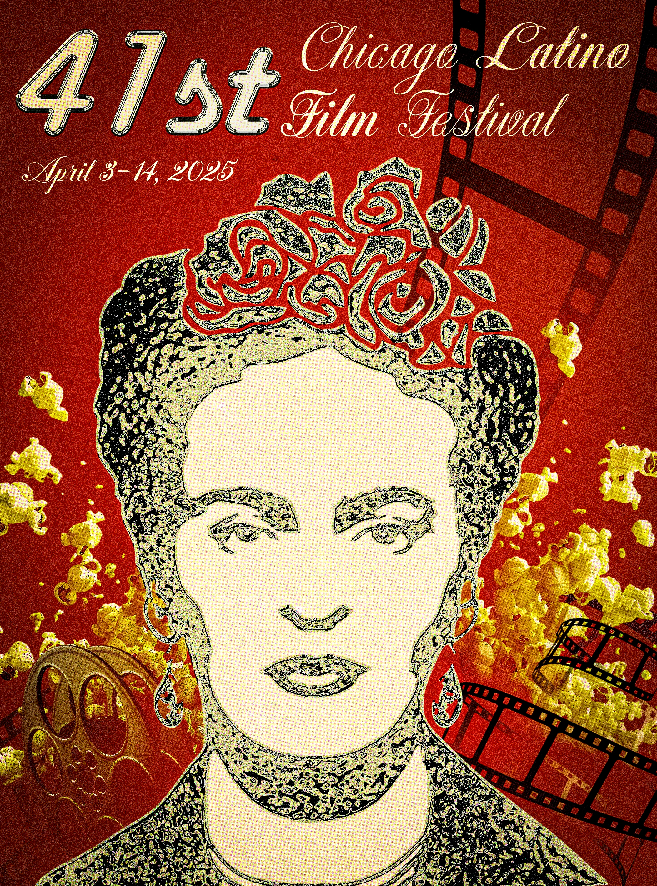 Постер для 41-го Чикагского фестиваля фильмов — Изображение №2 — Иллюстрация, Графика на Dprofile