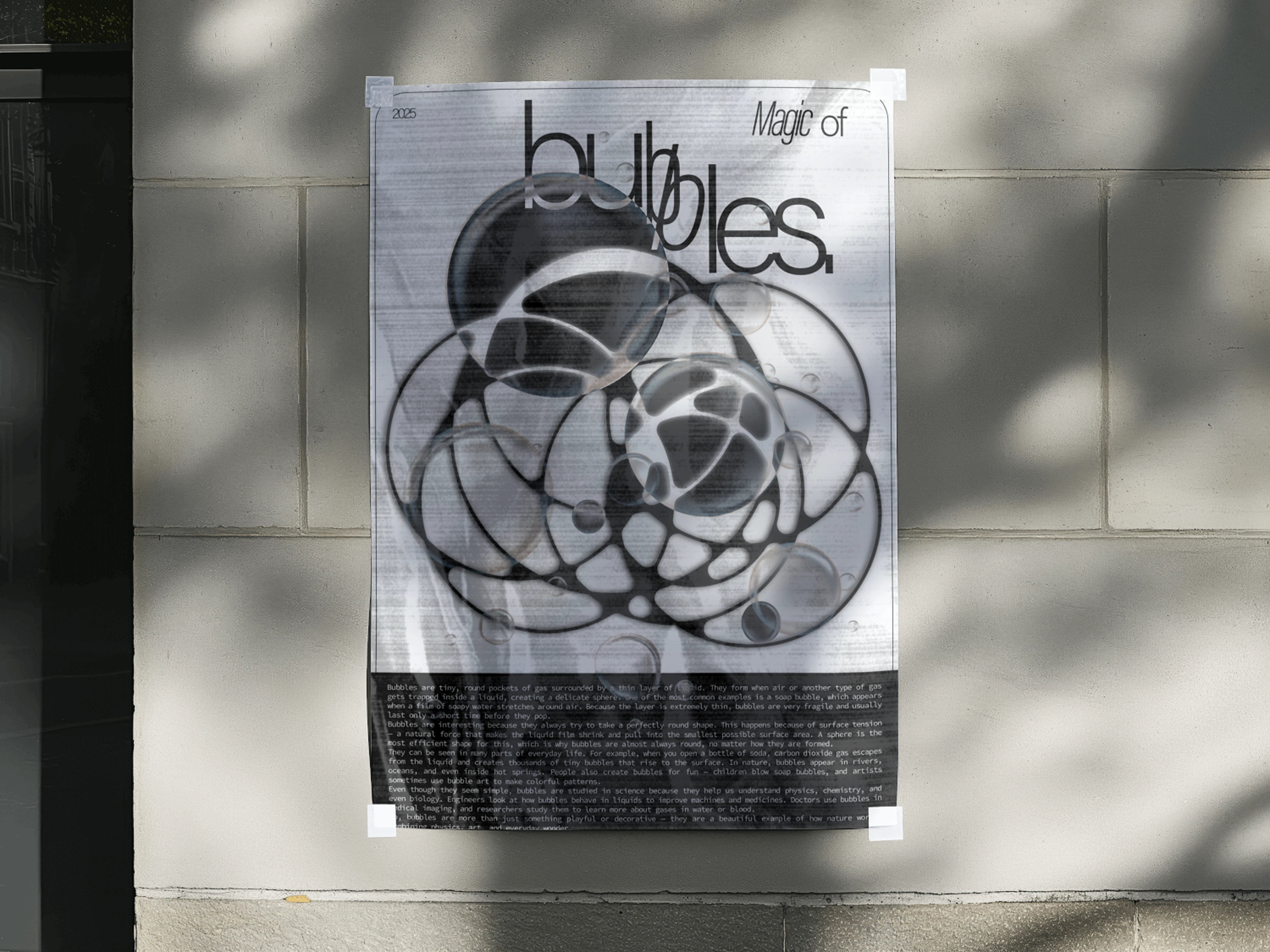 Магия пузырей | Постер — Изображение №4 — Графика на Dprofile