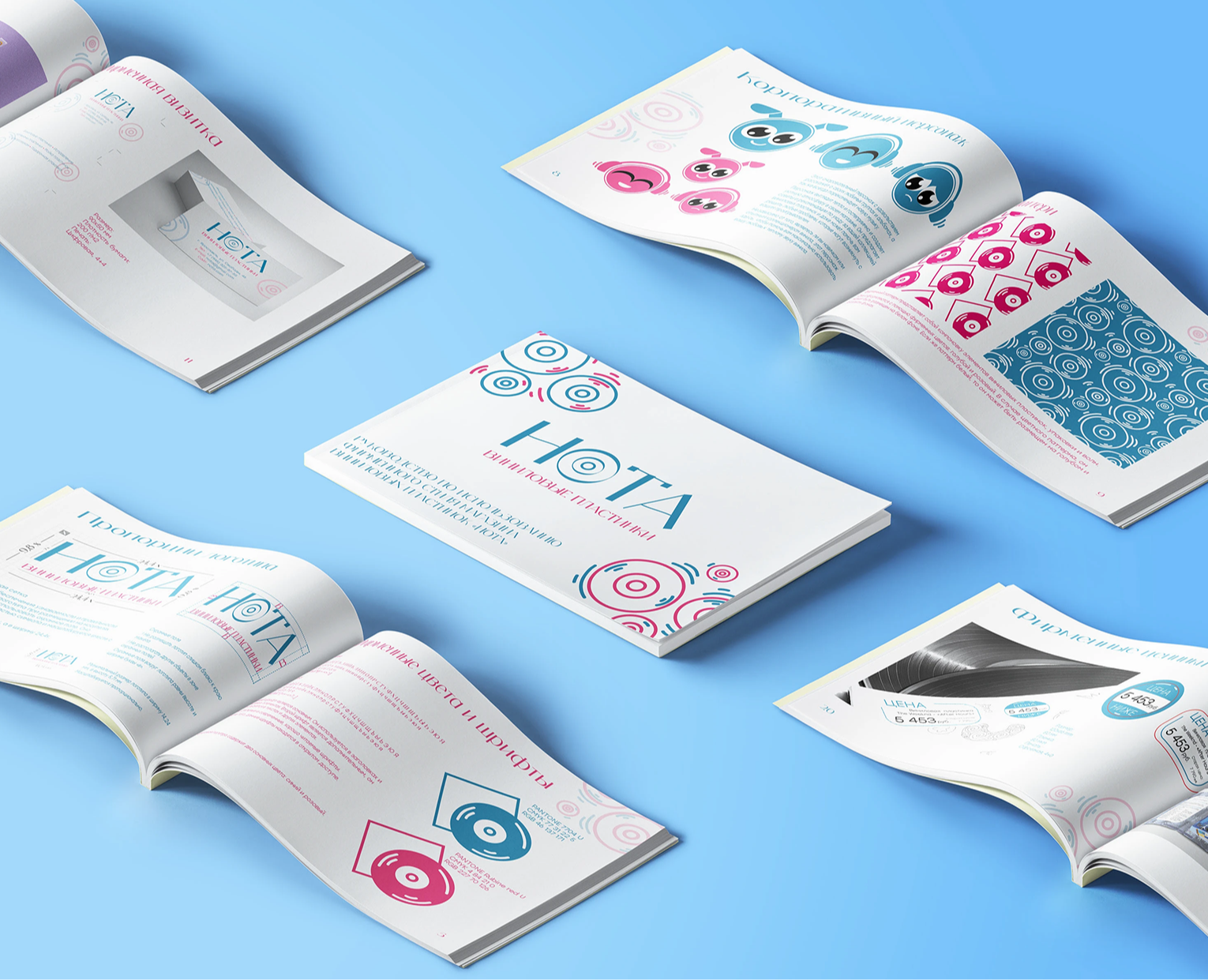 НОТА | Брендинг для магазина виниловых пластинок — Брендинг на Dprofile