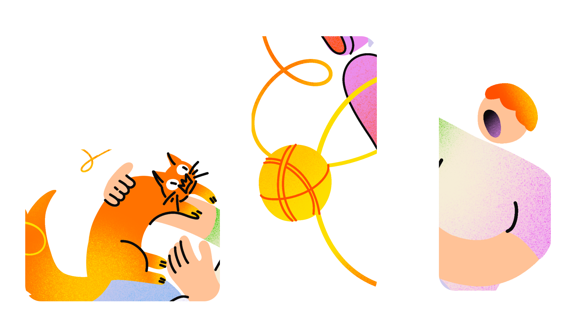 ДВИЖЕНИЕ — сет иллюстраций — Изображение №14 — Иллюстрация на Dprofile