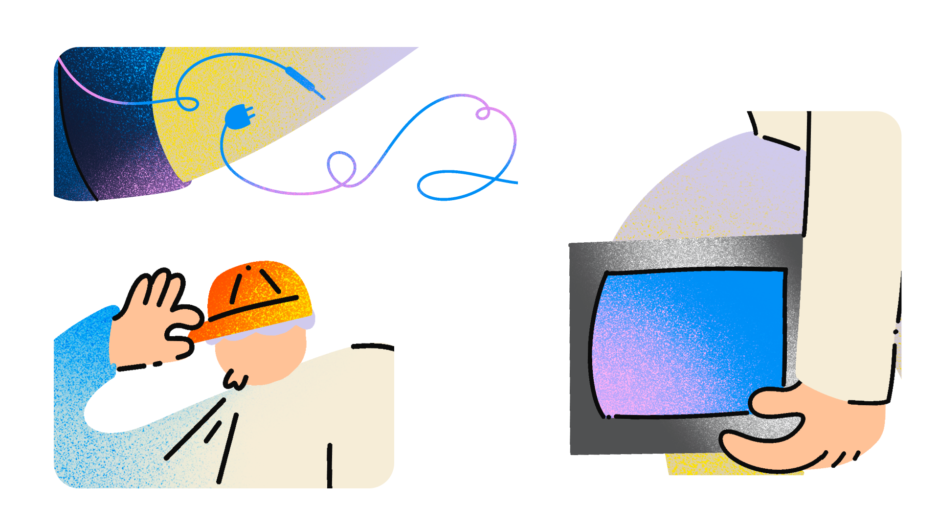 ДВИЖЕНИЕ — сет иллюстраций — Изображение №11 — Иллюстрация на Dprofile