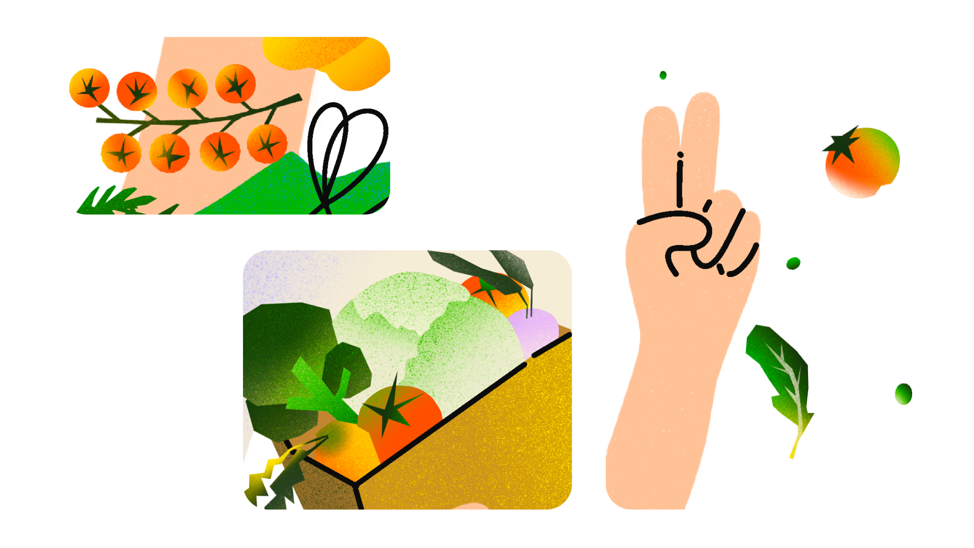 ДВИЖЕНИЕ — сет иллюстраций — Изображение №8 — Иллюстрация на Dprofile