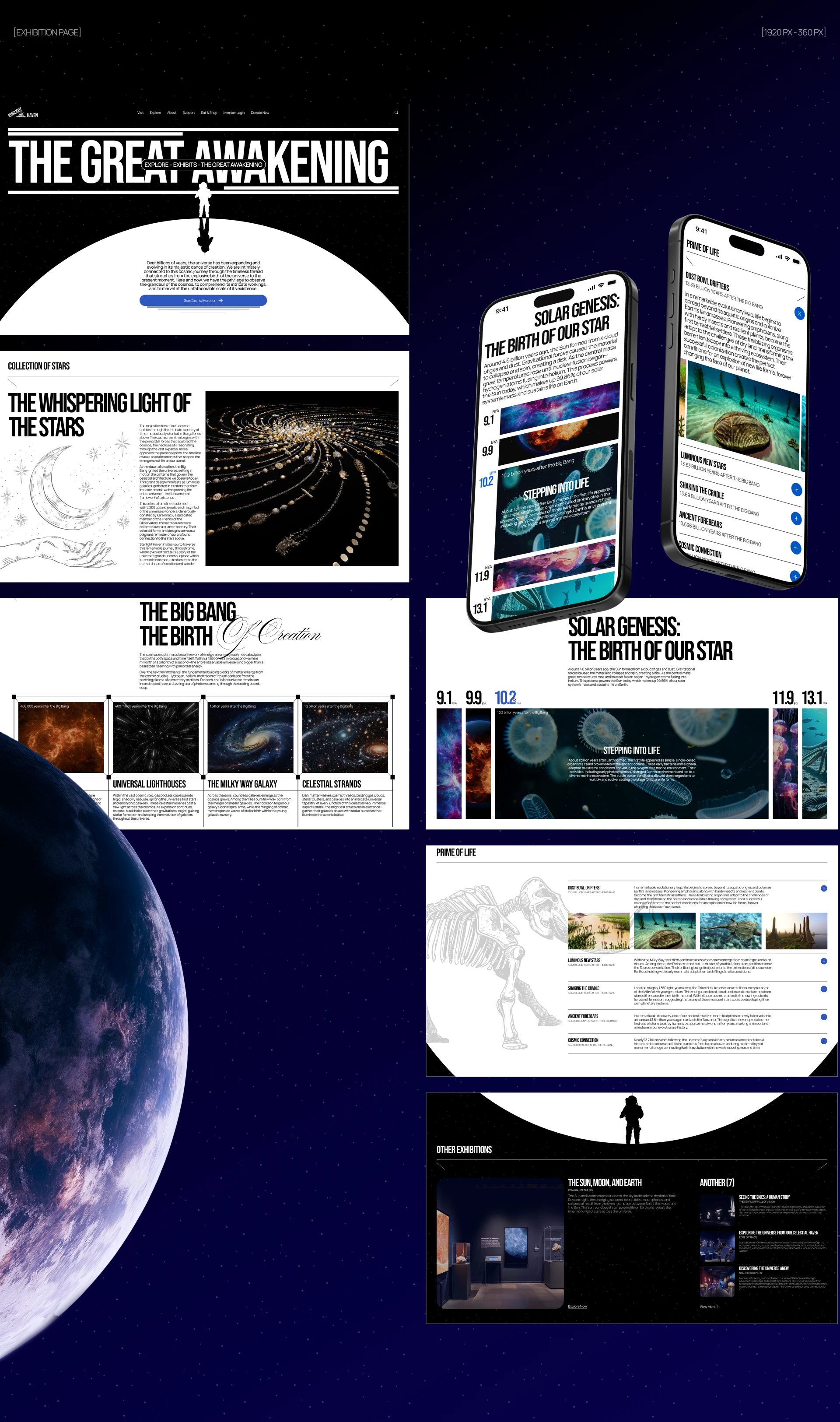 STARLIGHT HAVEN | Корпоративный сайт — Изображение №6 — Интерфейсы на Dprofile