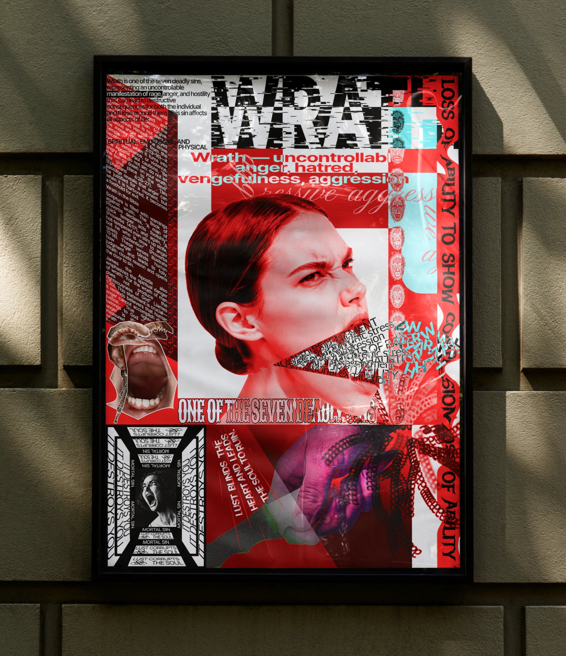 Семь смертных грехов | Коллекция плакатов — Изображение №14 — Графика на Dprofile