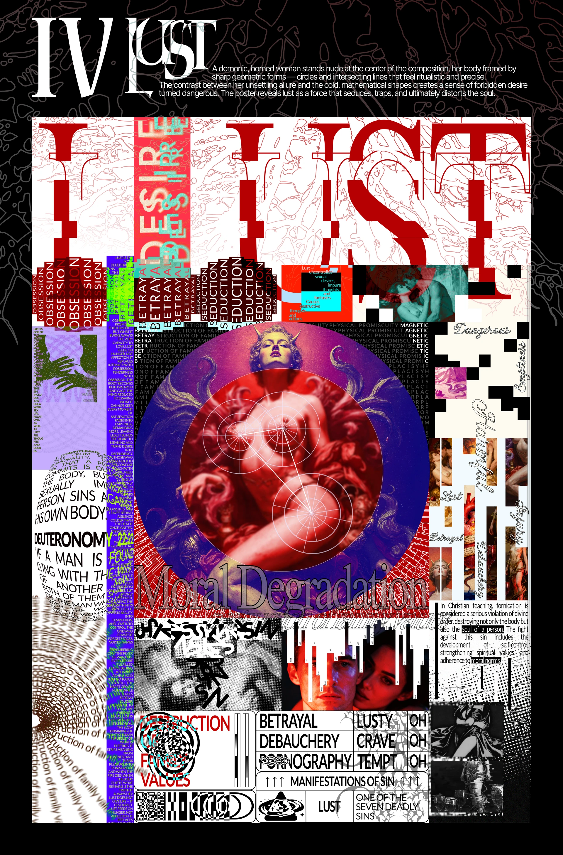 Семь смертных грехов | Коллекция плакатов — Изображение №10 — Графика на Dprofile