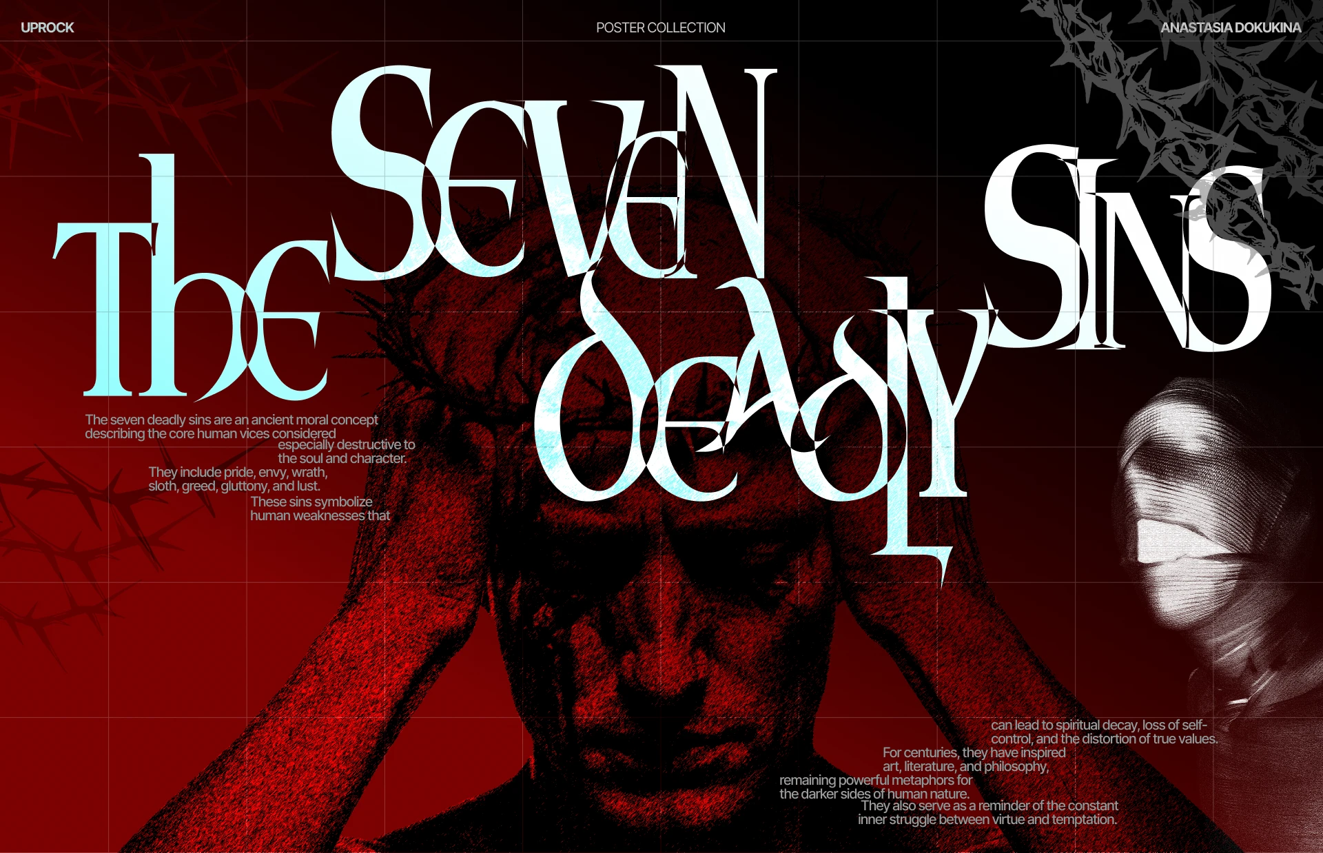 Семь смертных грехов | Коллекция плакатов — Изображение №1 — Графика на Dprofile