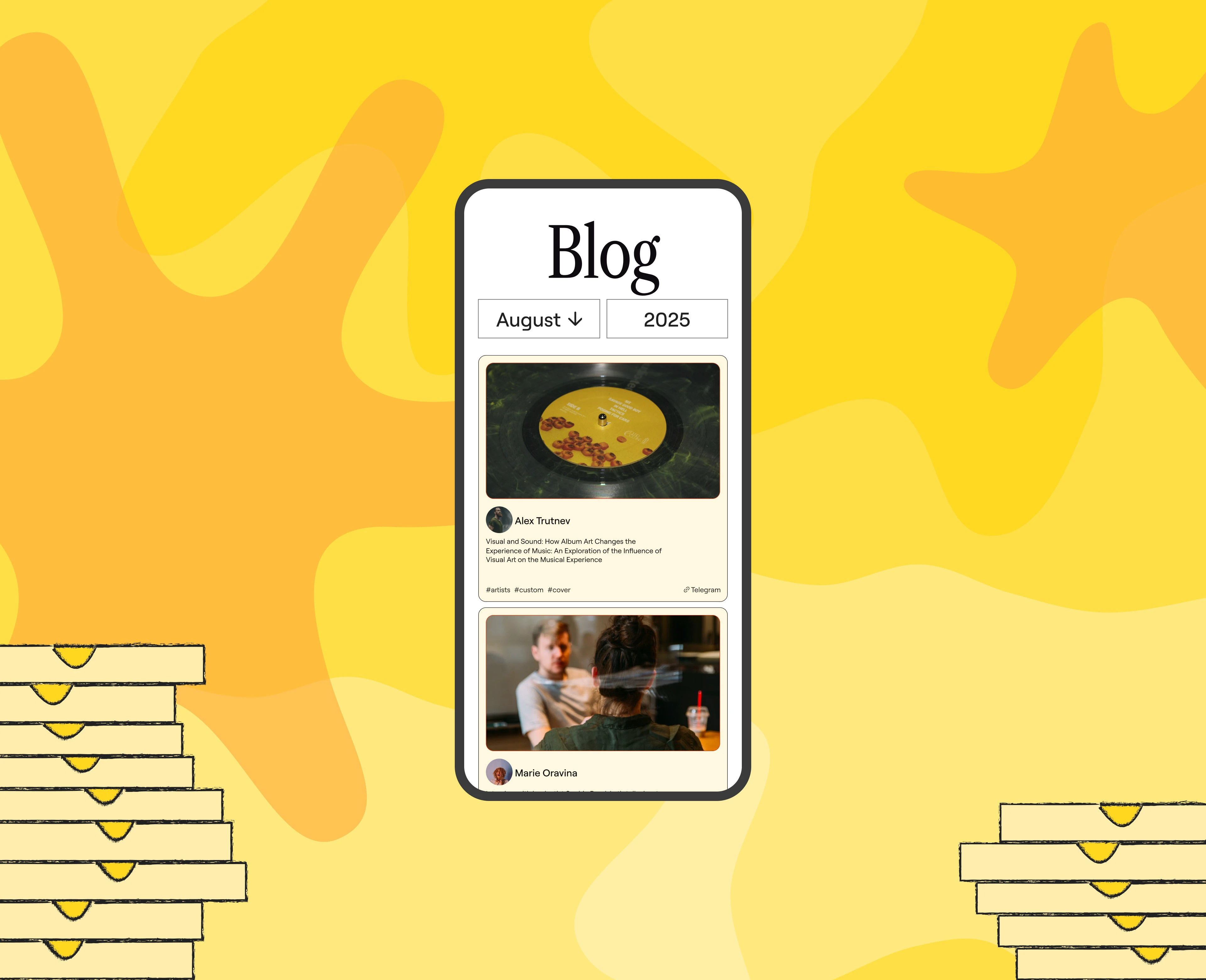 Vinyl Pieces: кастомный винил | UX/UI | Website — Изображение №14 — Интерфейсы, Брендинг на Dprofile