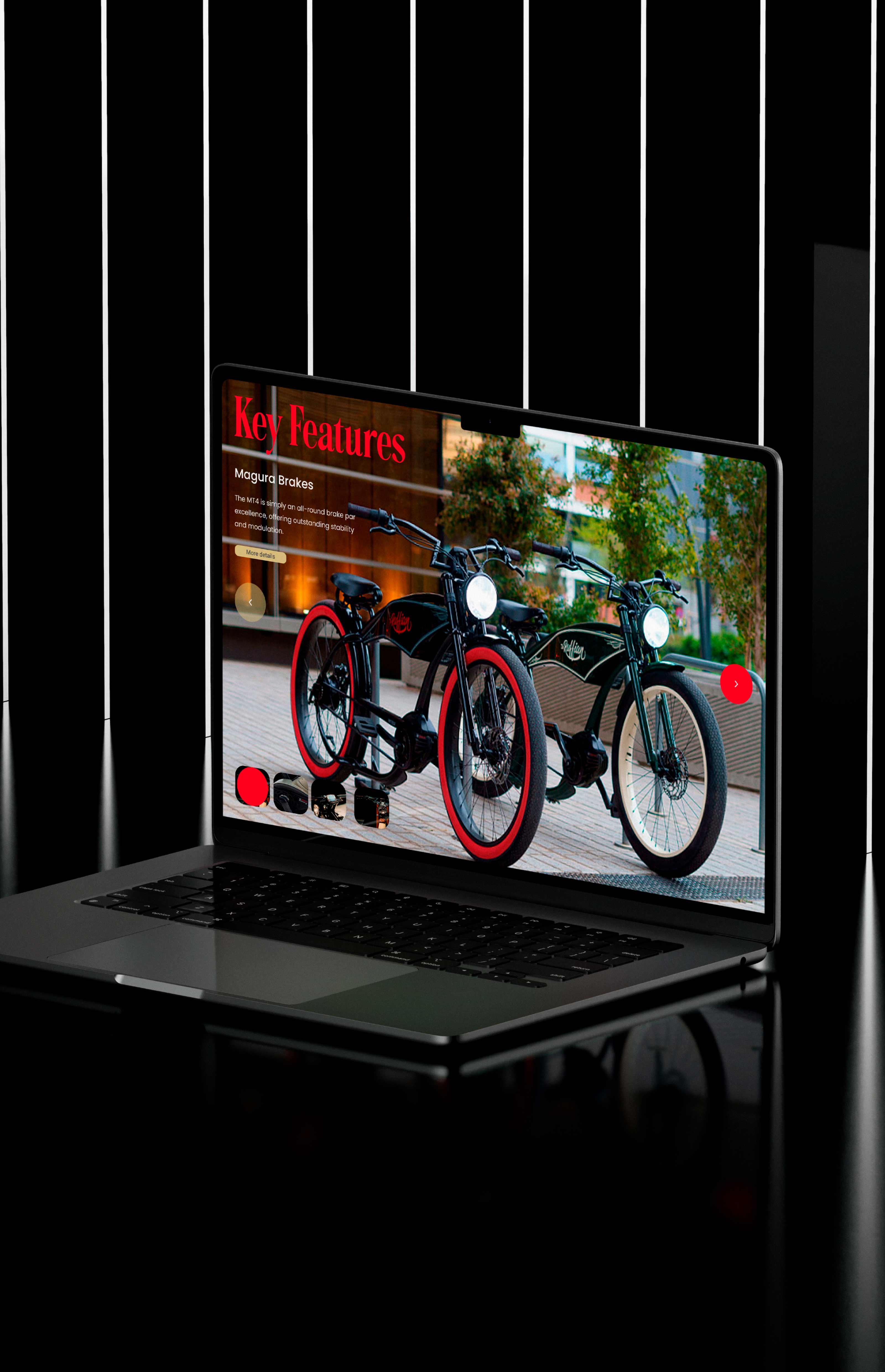 RUFFIAN BIKES — Изображение №10 — Интерфейсы на Dprofile