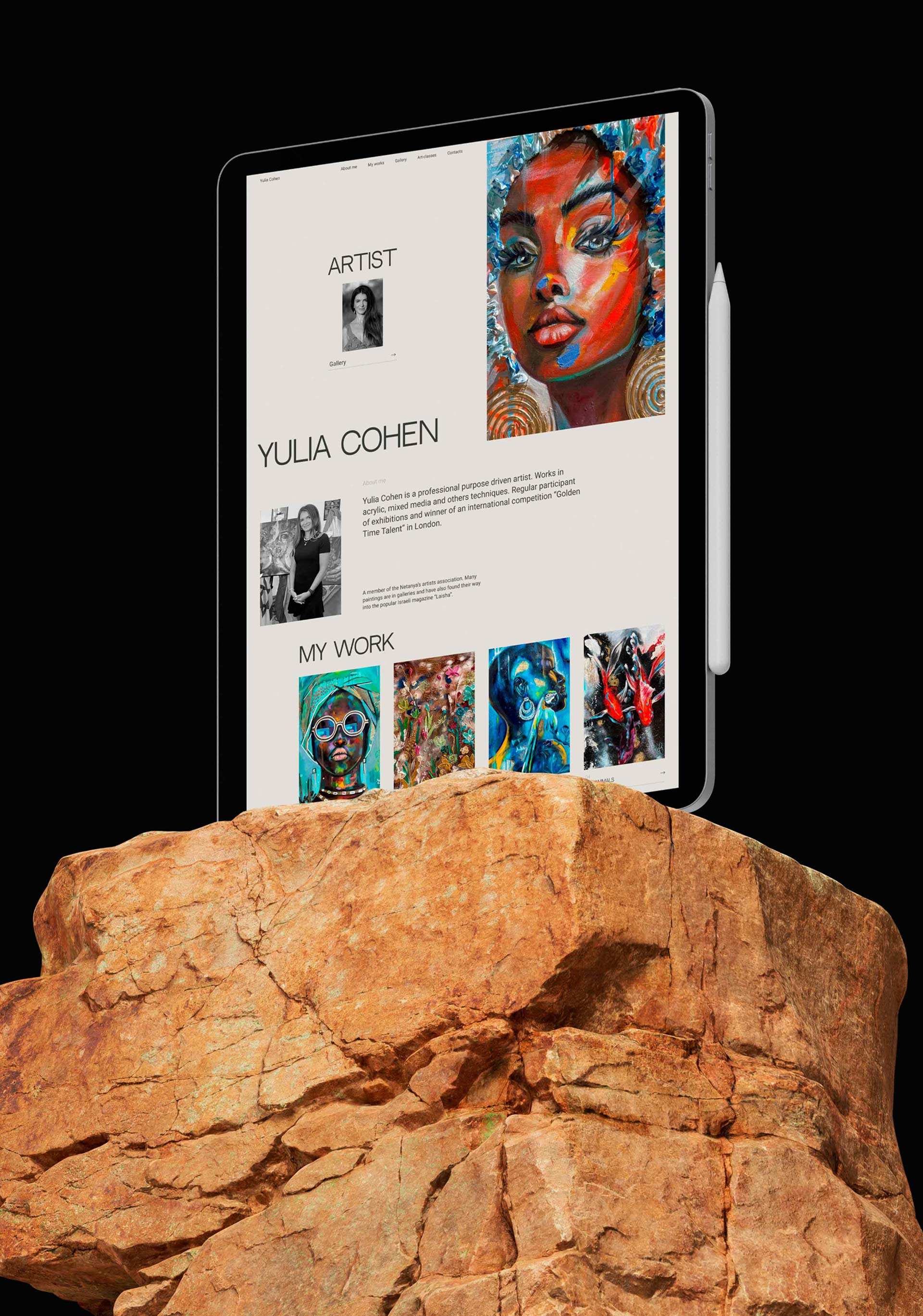 Yulia Cohen | Art Portfolio — Изображение №4 — Интерфейсы на Dprofile