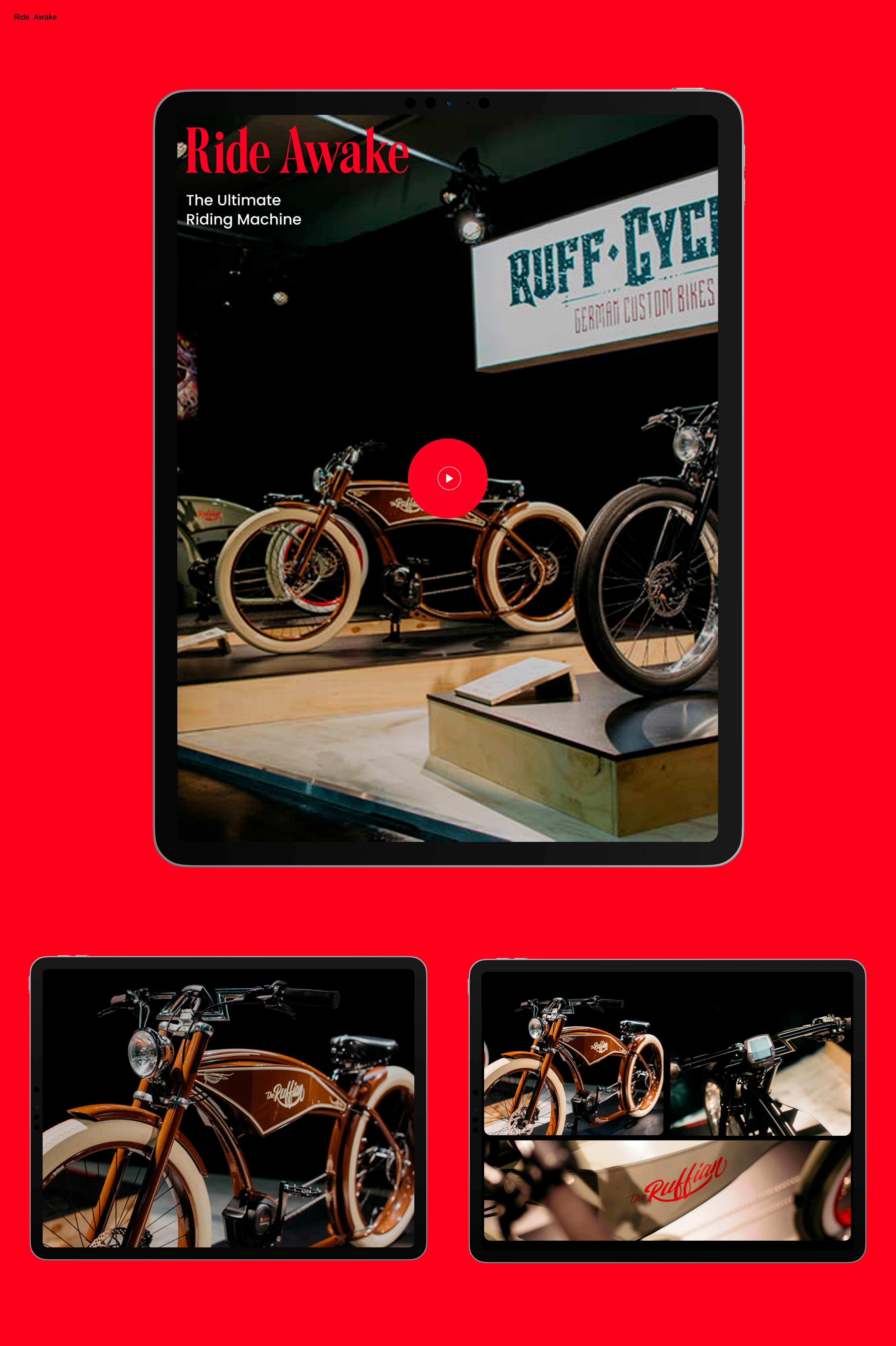 RUFFIAN BIKES — Изображение №3 — Интерфейсы на Dprofile