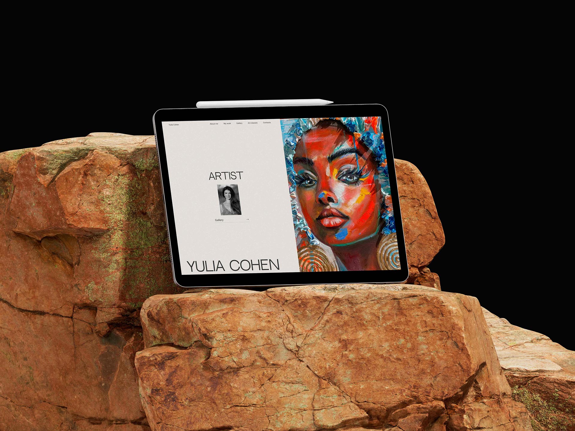 Yulia Cohen | Art Portfolio — Изображение №1 — Интерфейсы на Dprofile