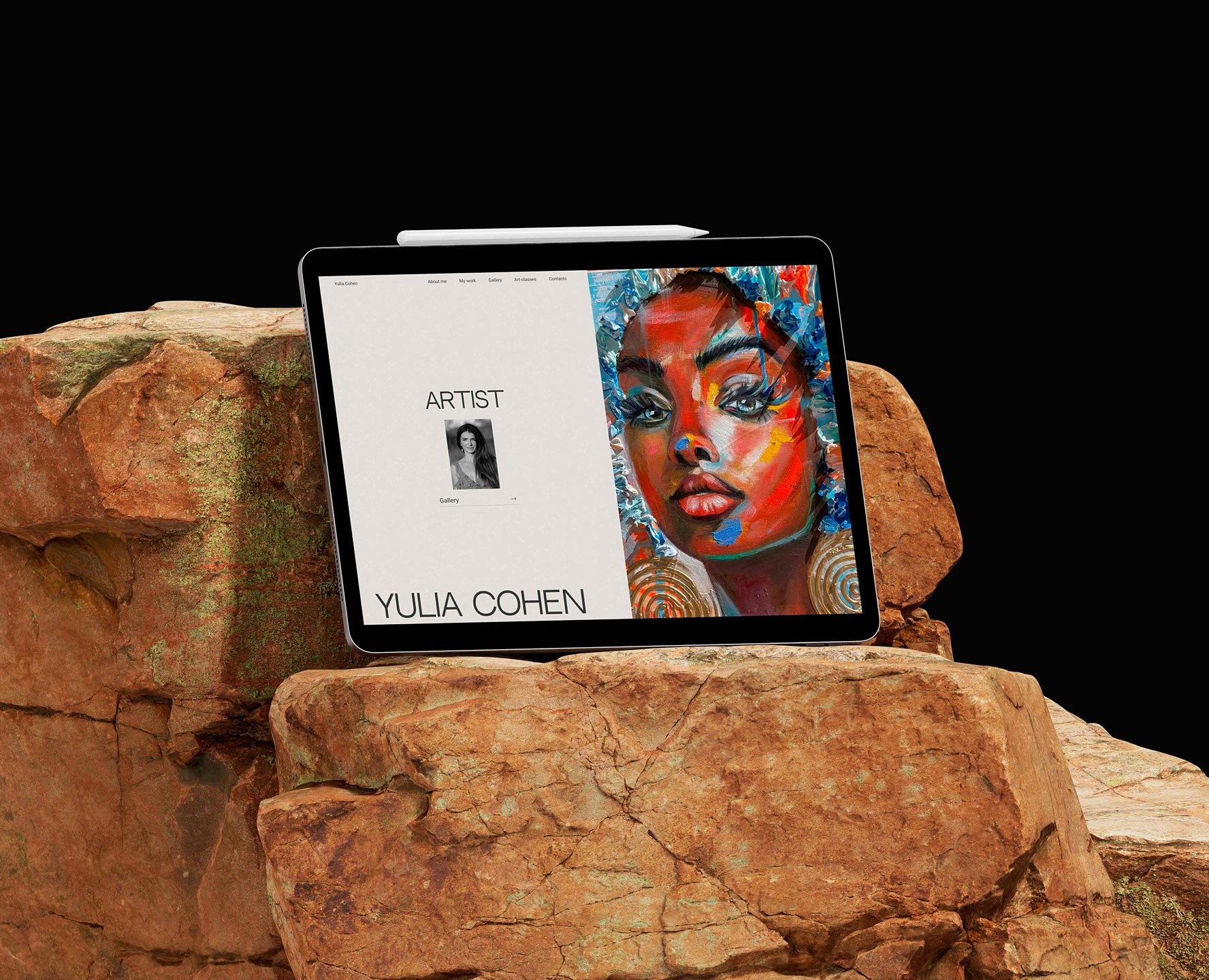 Yulia Cohen | Art Portfolio — Интерфейсы на Dprofile