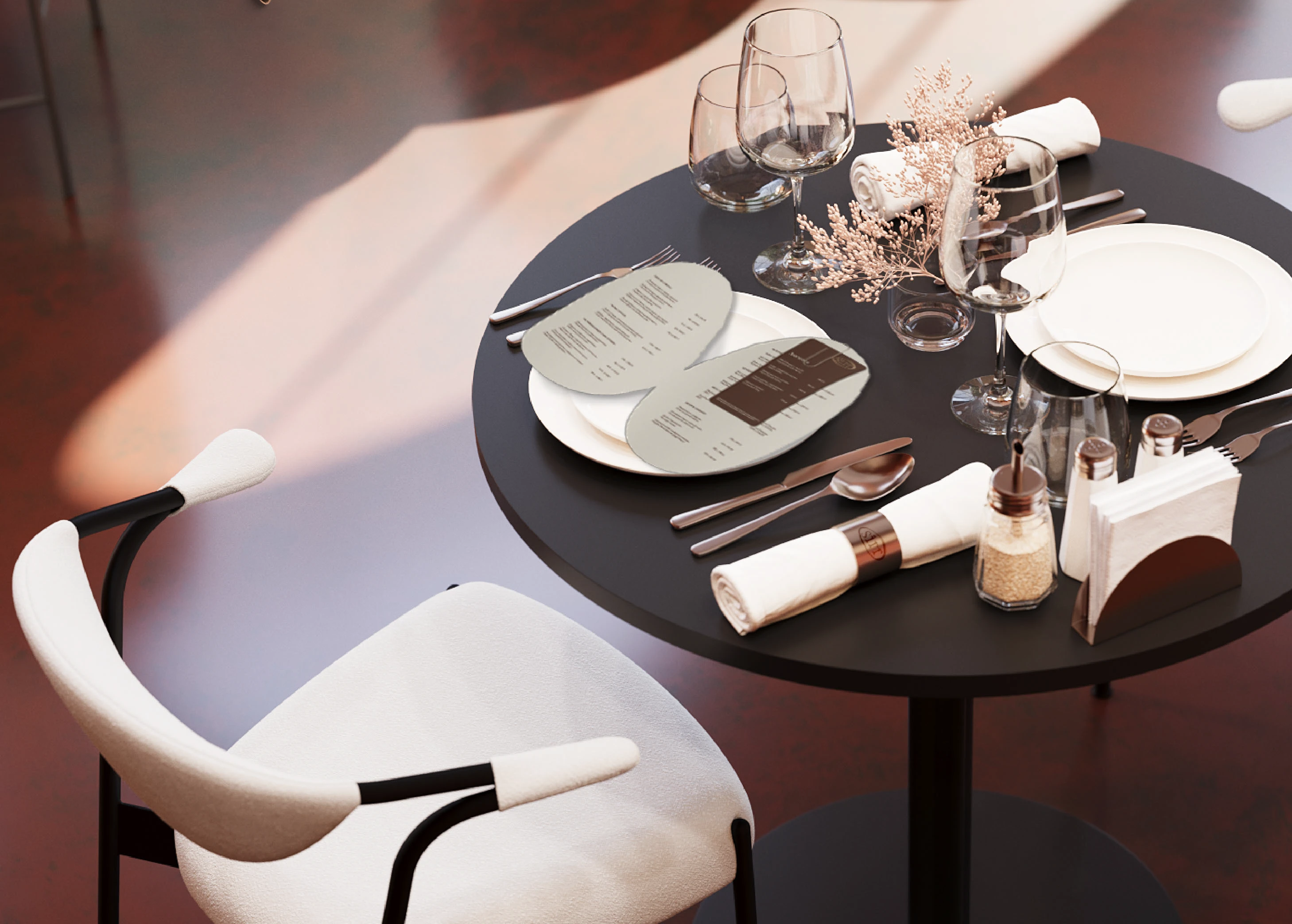 Sirr / Брендинг, интерьер-дизайн — Изображение №9 — Брендинг, 3D на Dprofile