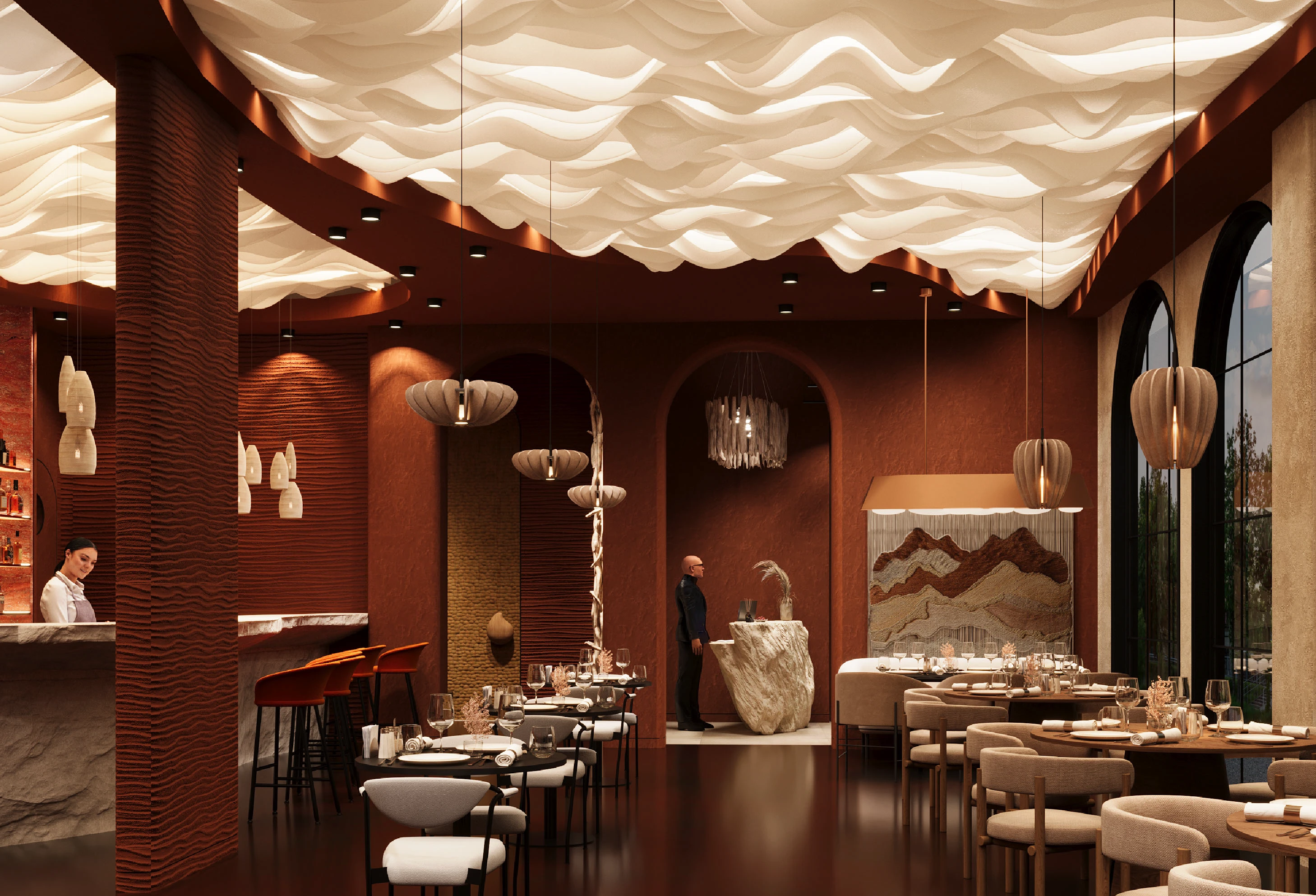 Sirr / Брендинг, интерьер-дизайн — Изображение №4 — Брендинг, 3D на Dprofile