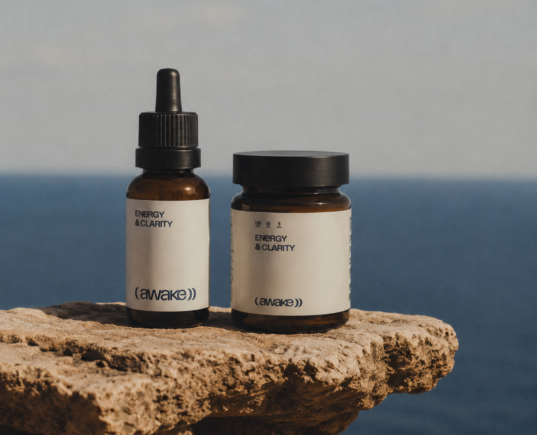 Awake / Wellness / Identity, packaging на Dprofile
