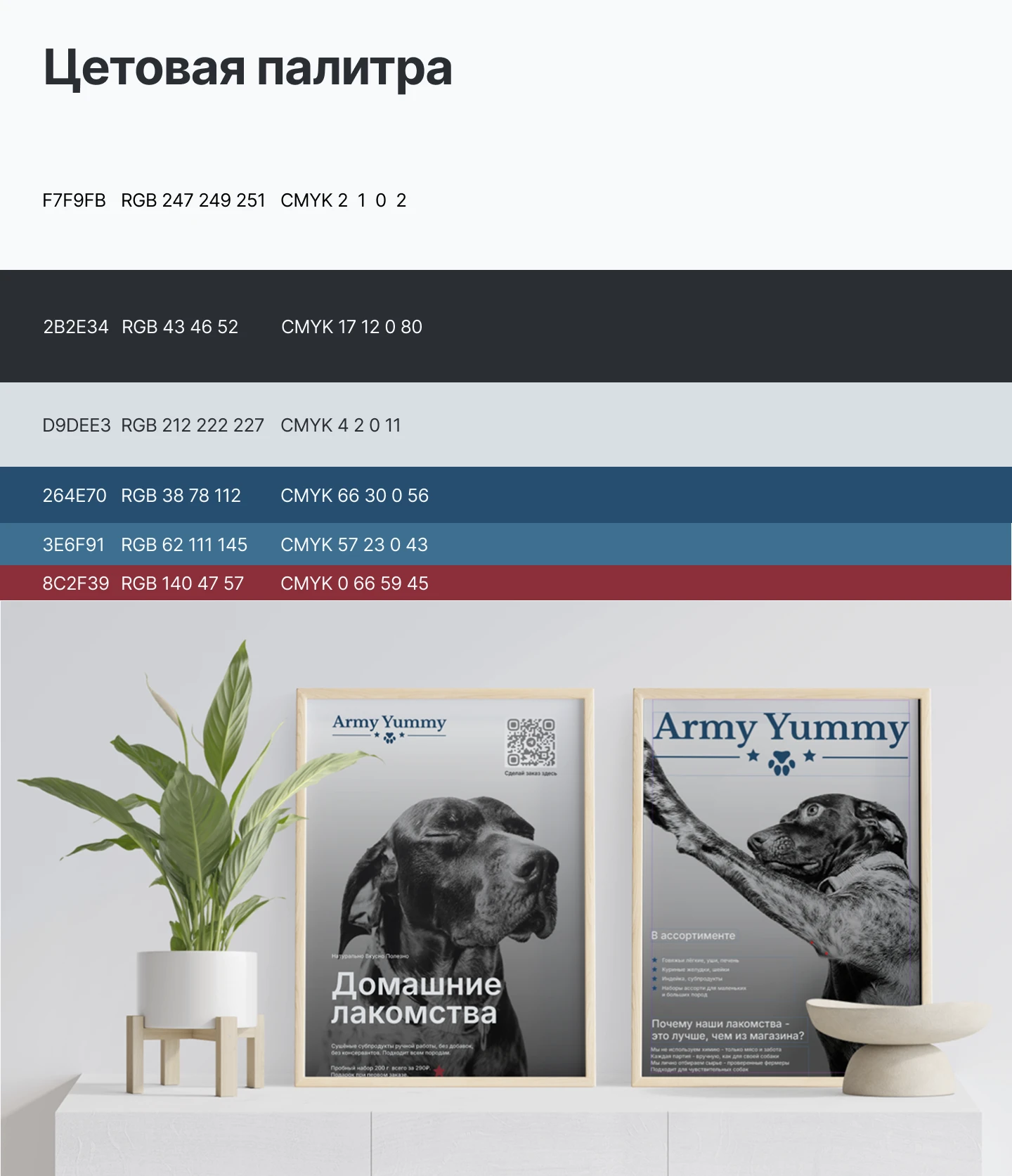 Брендинг для компании Army Yummy — Изображение №6 — Брендинг на Dprofile