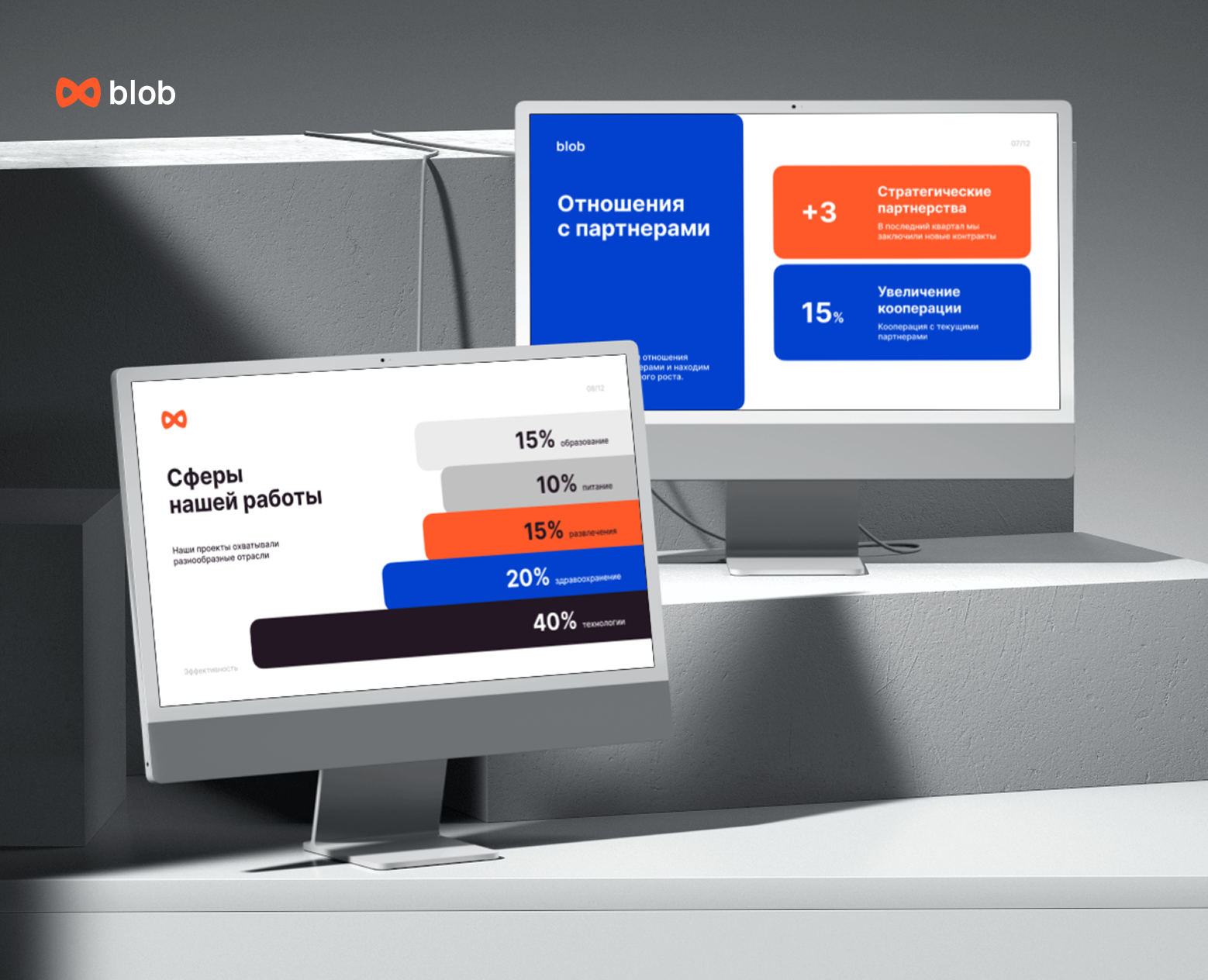 Презентация для маркетингового агентства blob — Маркетинг на Dprofile