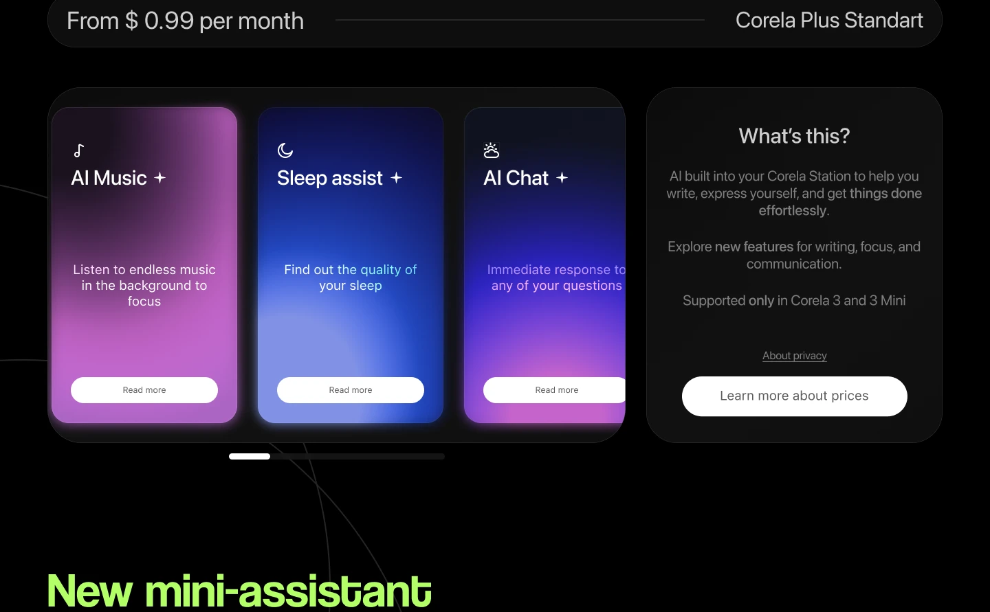 CORELA - СТАНЦИЯ УМНОГО ДОМА — Изображение №3 — Интерфейсы на Dprofile