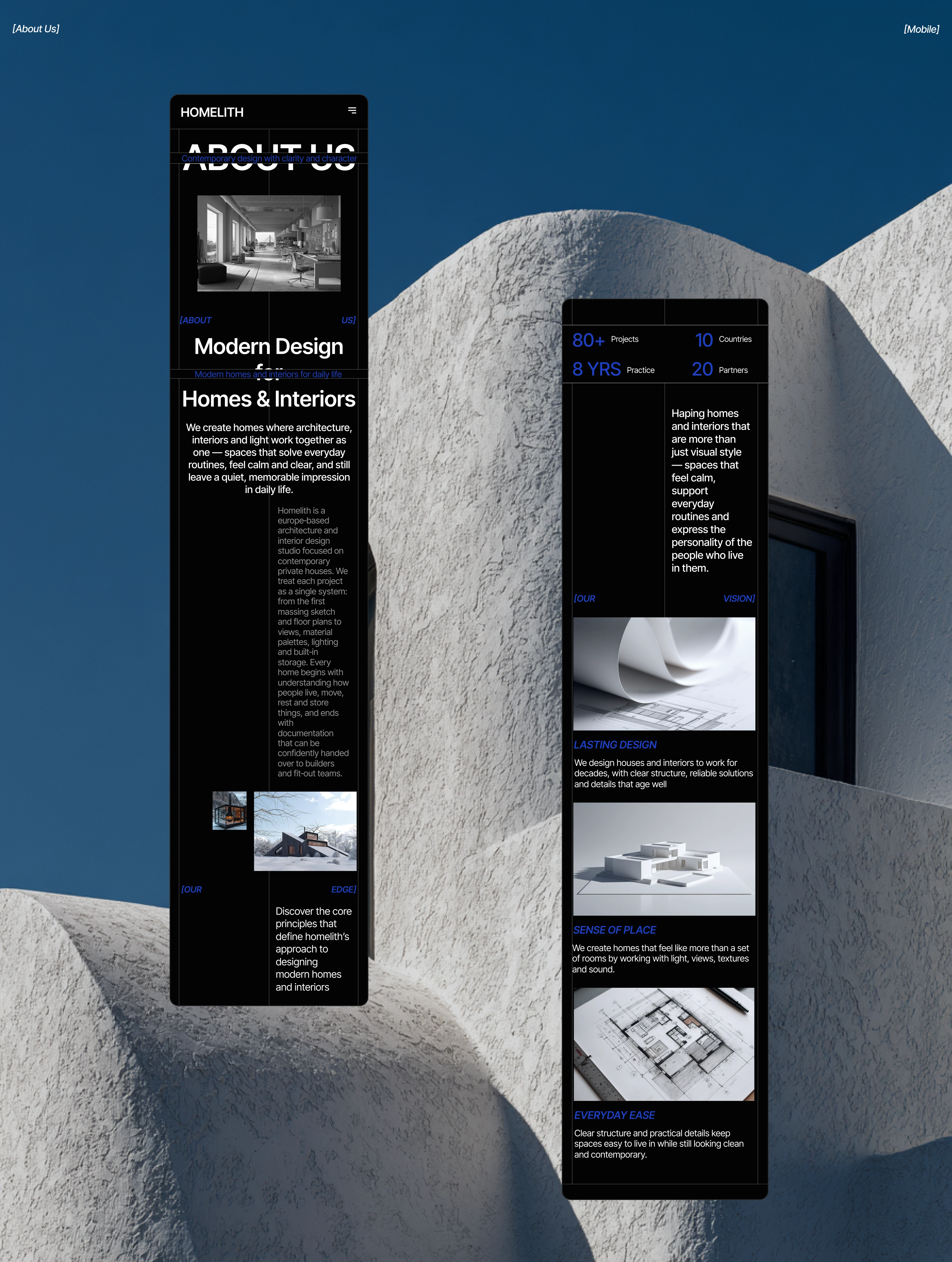 Website for architecture and home design — Изображение №7 — Интерфейсы на Dprofile