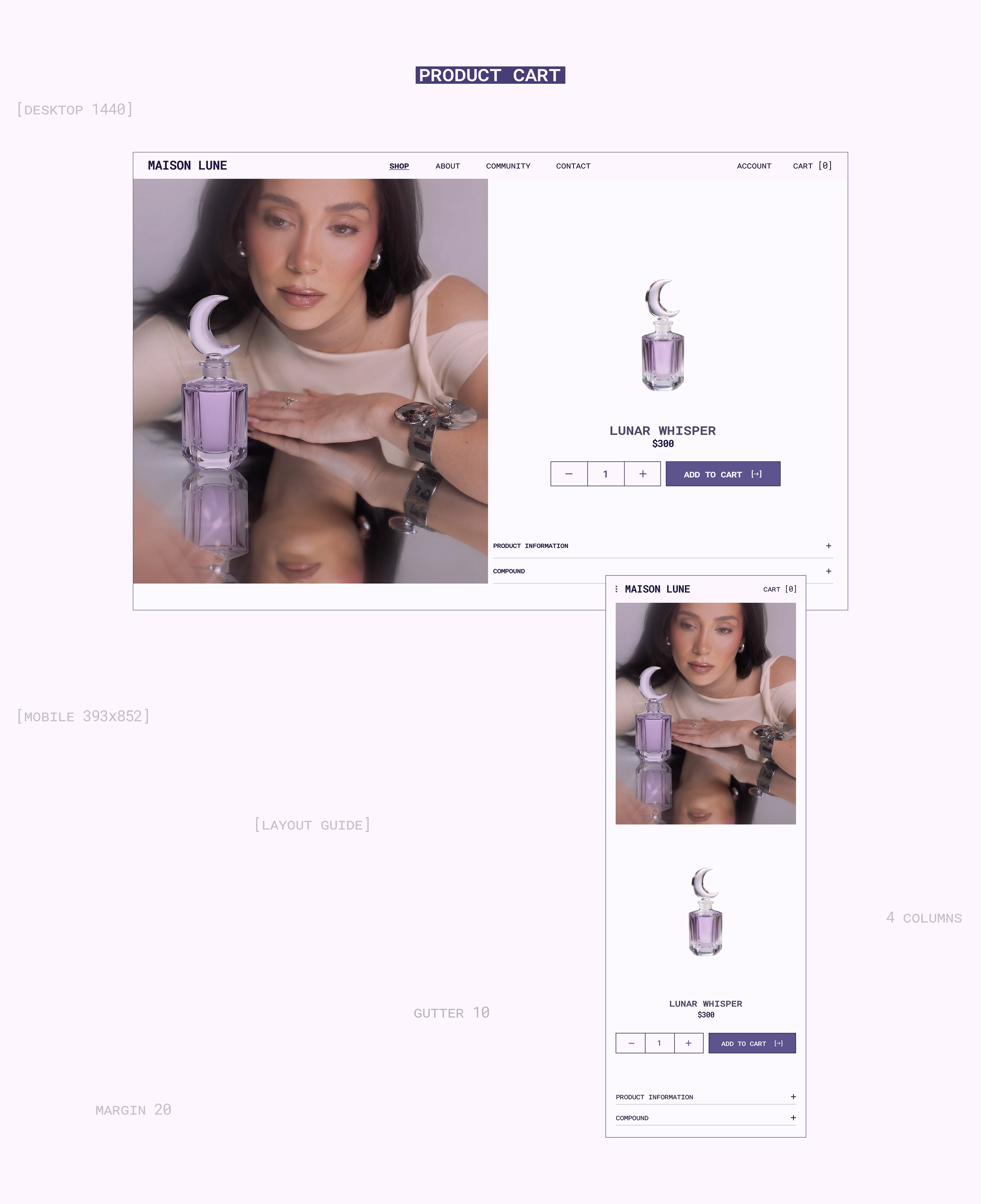 website for a perfume house — Изображение №8 — Интерфейсы на Dprofile